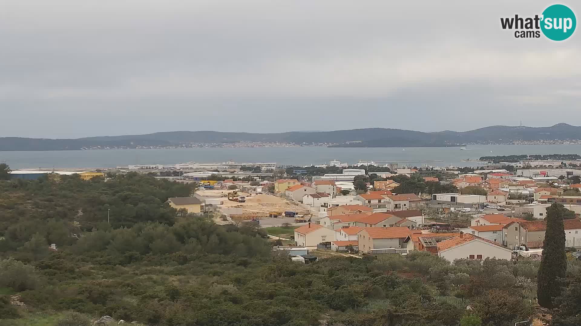 Zadar Port Gazenica Webcam Panorama, Zadar, Croatia