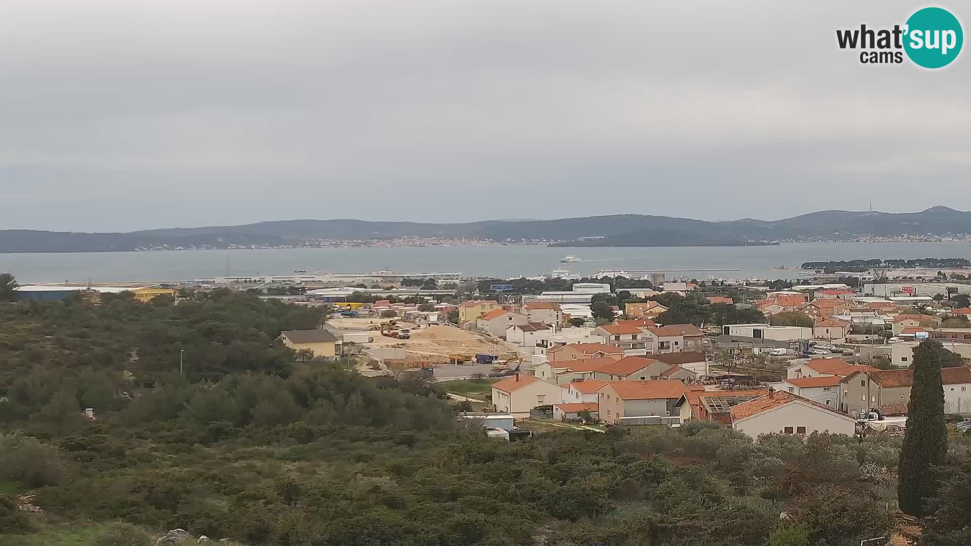 Zadar Port Gazenica Webcam Panorama, Zadar, Croatia