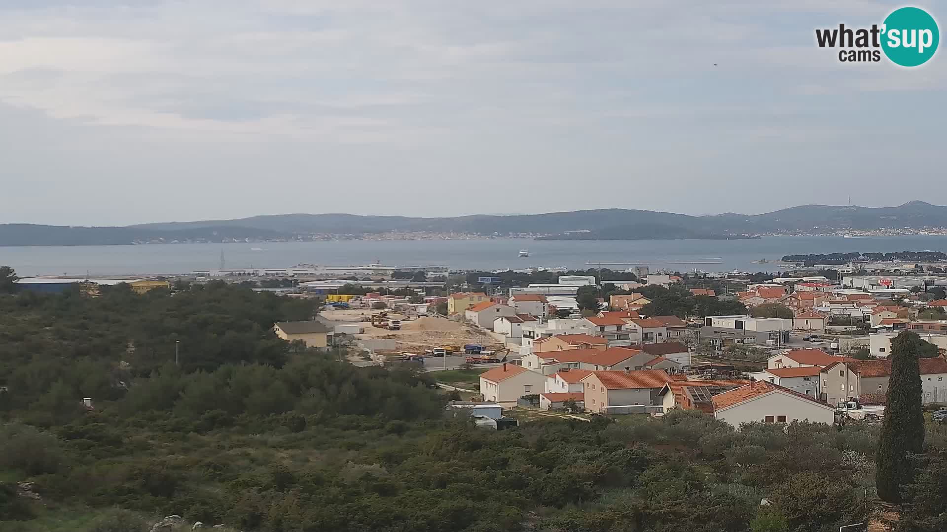Zadar Port Gazenica Webcam Panorama, Zadar, Croatia