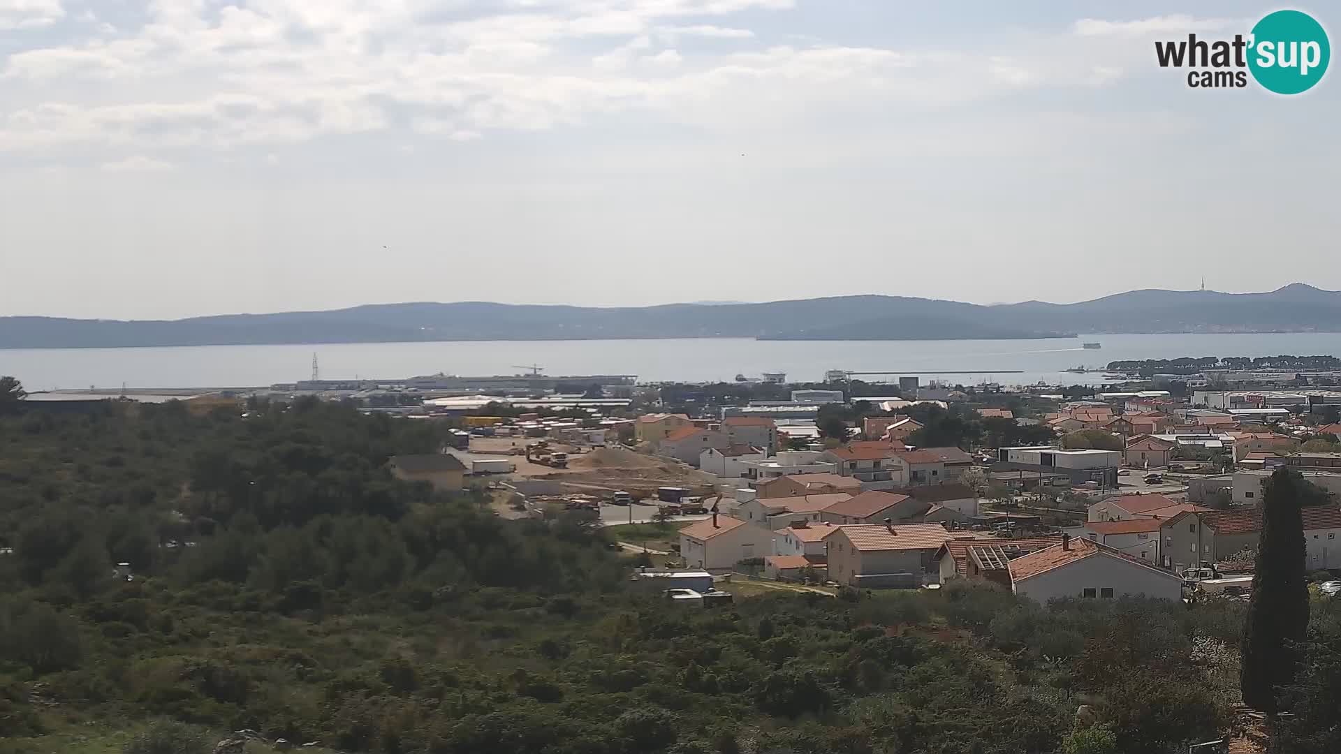 Zadar Port Gazenica Webcam Panorama, Zadar, Croatie