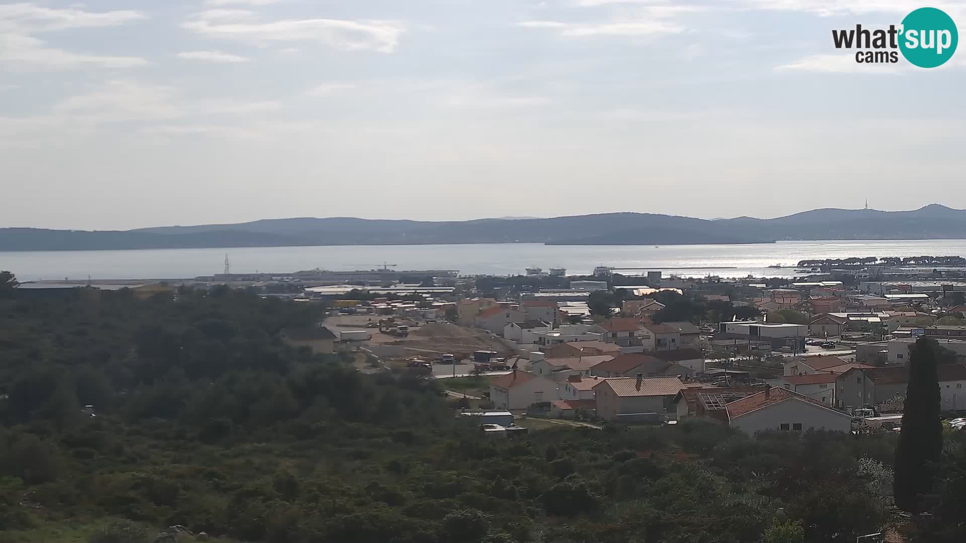 Panoramska web kamera Luke Gaženica u Zadru, Hrvatska