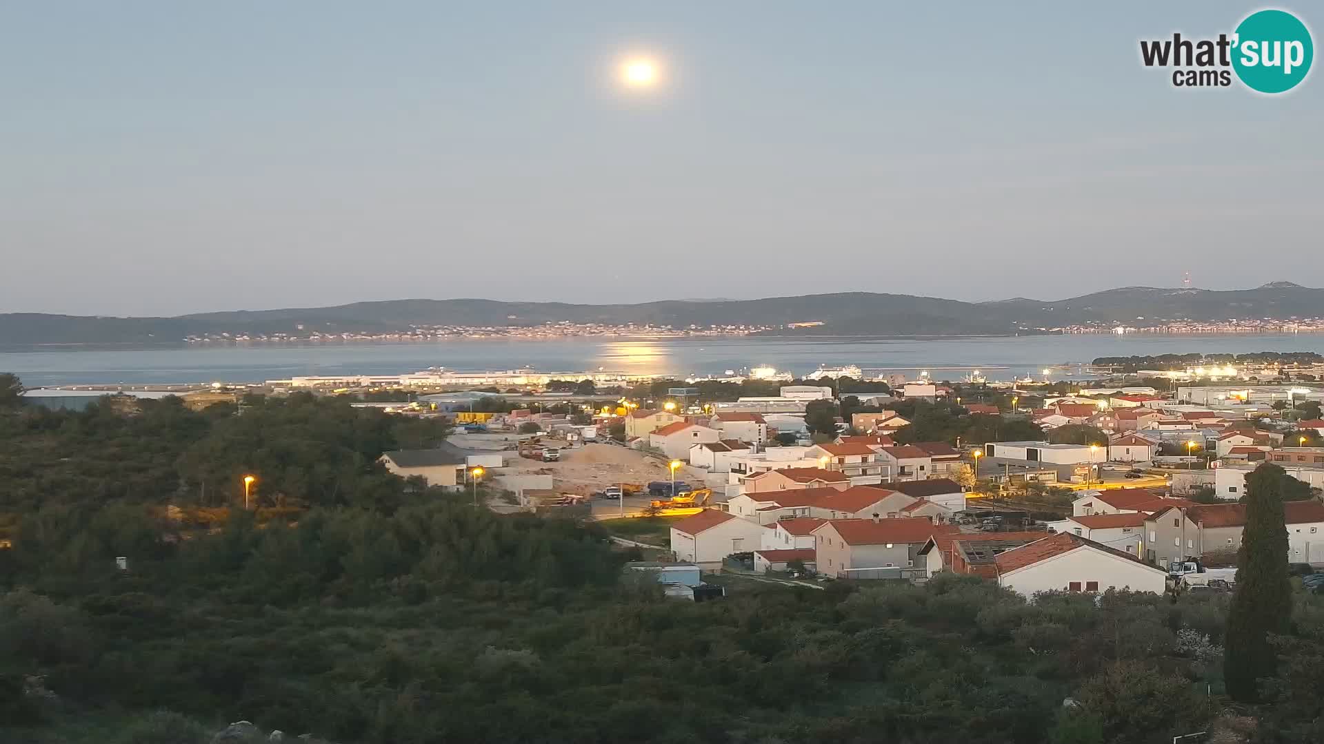 Zadar Port Gazenica Webcam Panorama, Zadar, Croatia