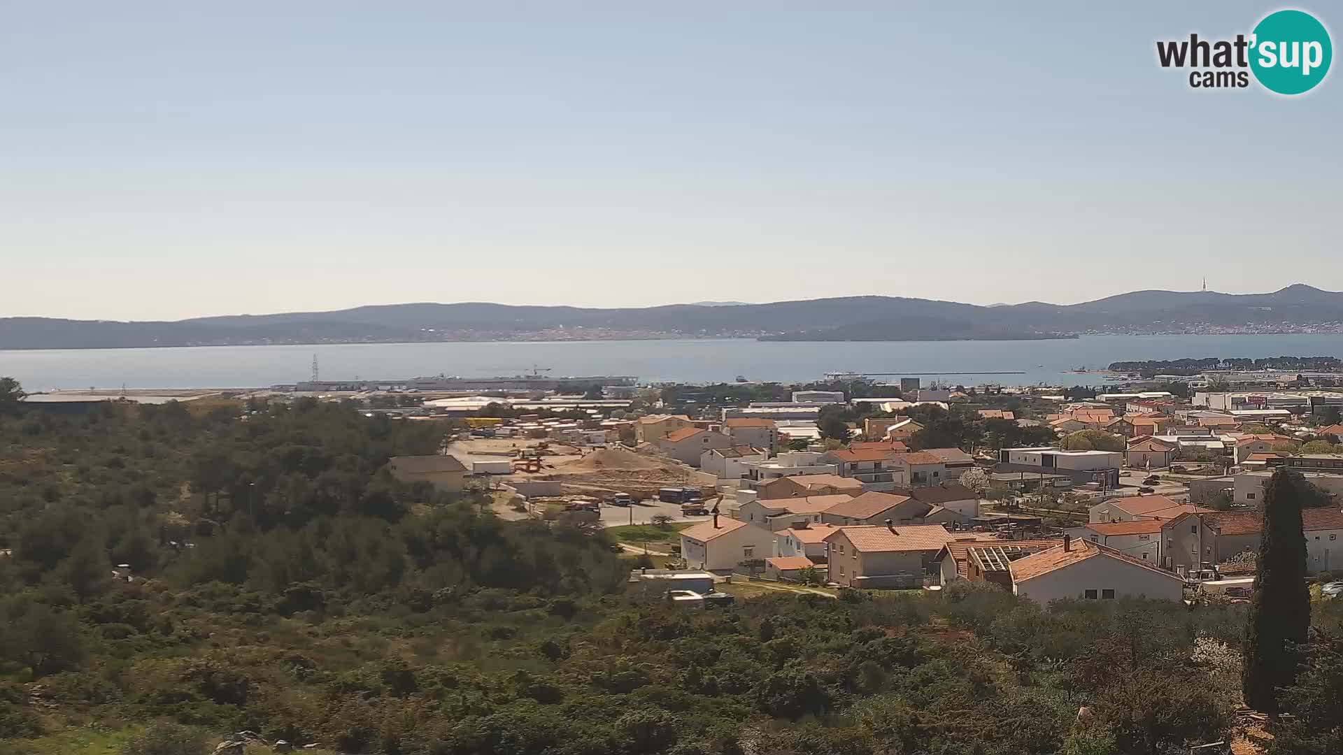 Zadar Porto di Gazenica Webcam Panorama, Zara, Croazia