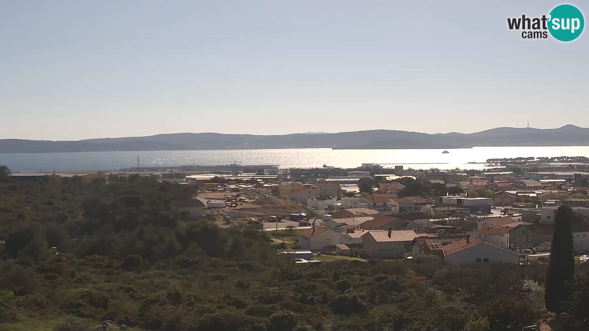 Zadar Port Gazenica Webcam Panorama, Zadar, Kroatien