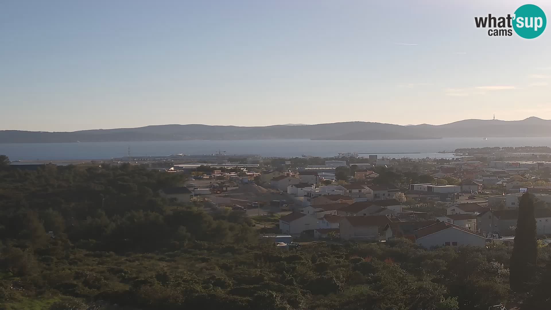 Zadar Port Gazenica Webcam Panorama, Zadar, Croatia