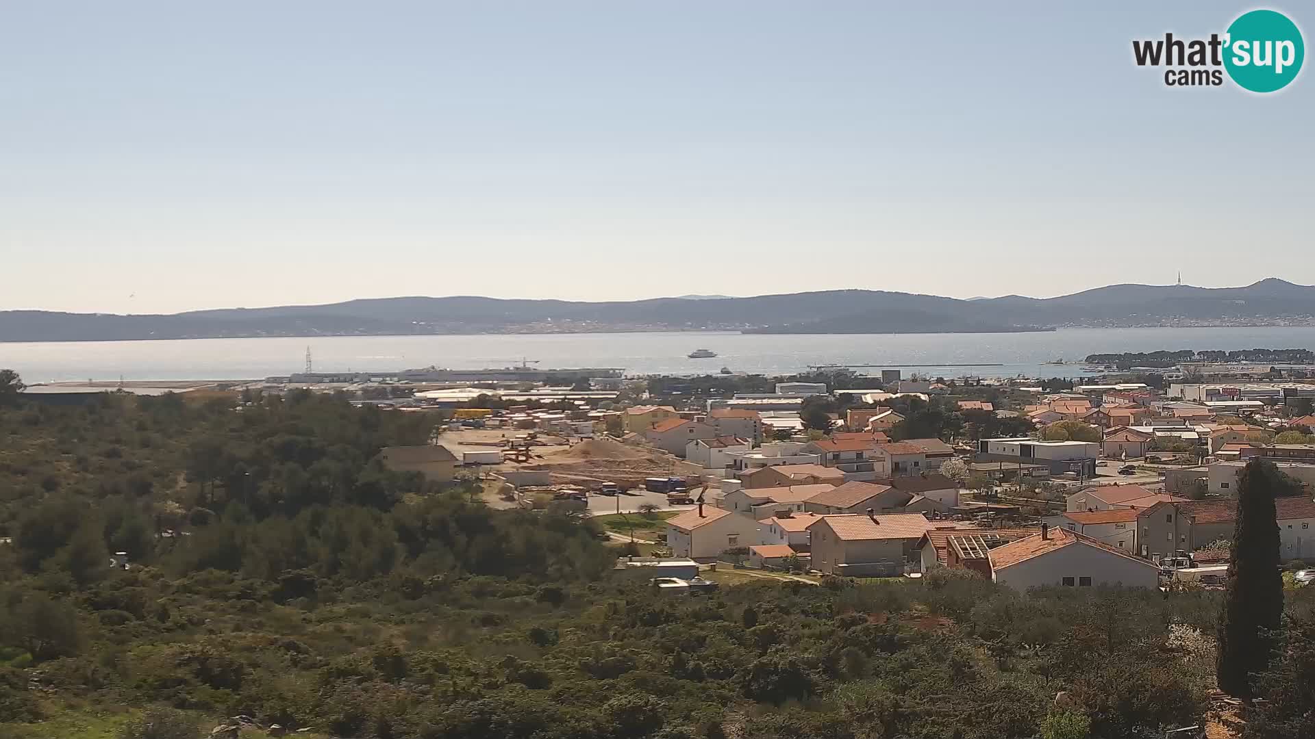 Zadar Port Gazenica Webcam Panorama, Zadar, Kroatien
