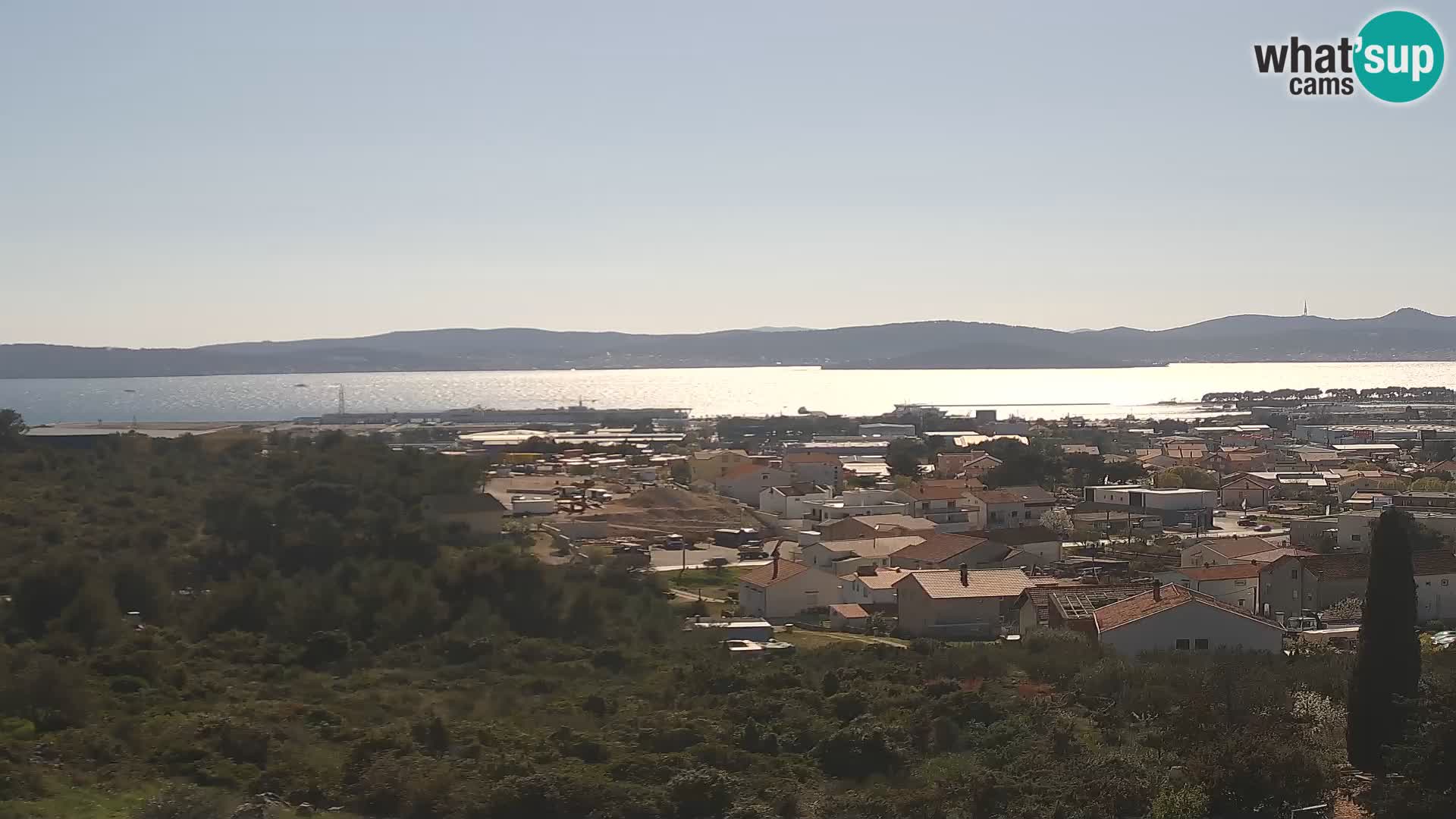 Zadar Port Gazenica Webcam Panorama, Zadar, Kroatien