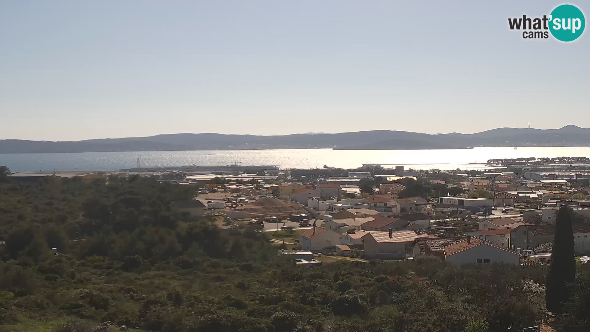Zadar Pristanišče Gazenica s panoramsko spletno kamero, Zadar, Hrvaška