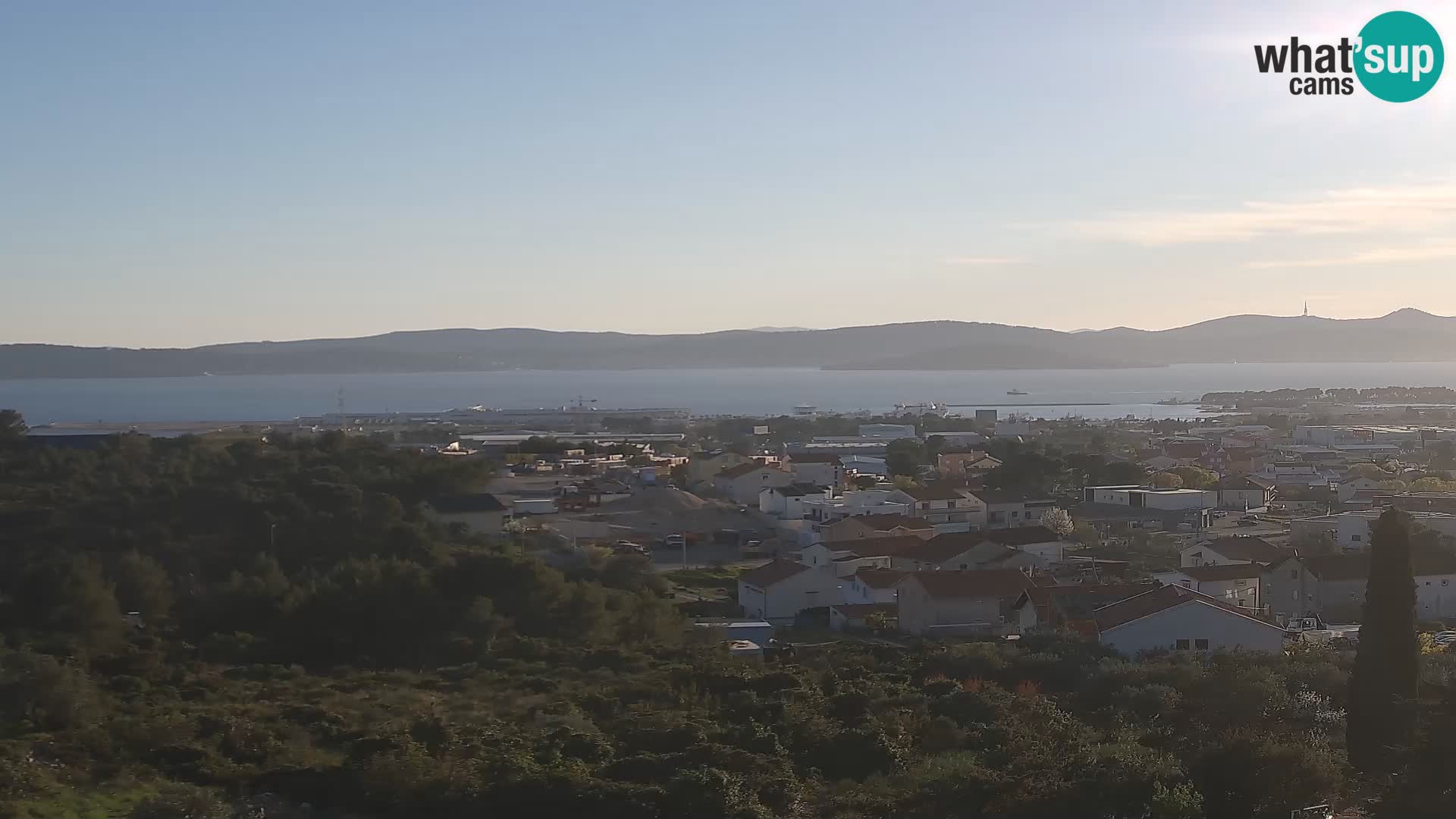 Zadar Port Gazenica Webcam Panorama, Zadar, Croatia