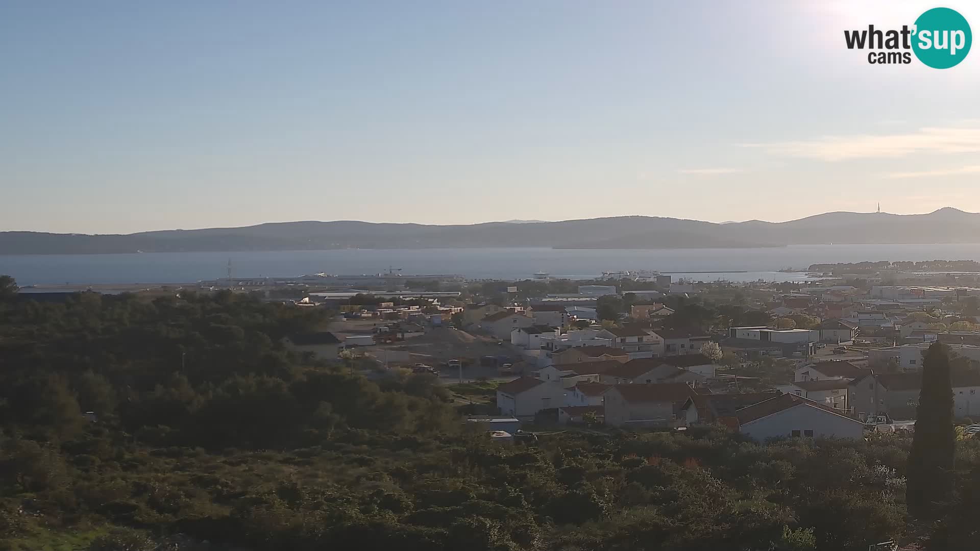 Zadar Port Gazenica Webcam Panorama, Zadar, Kroatien