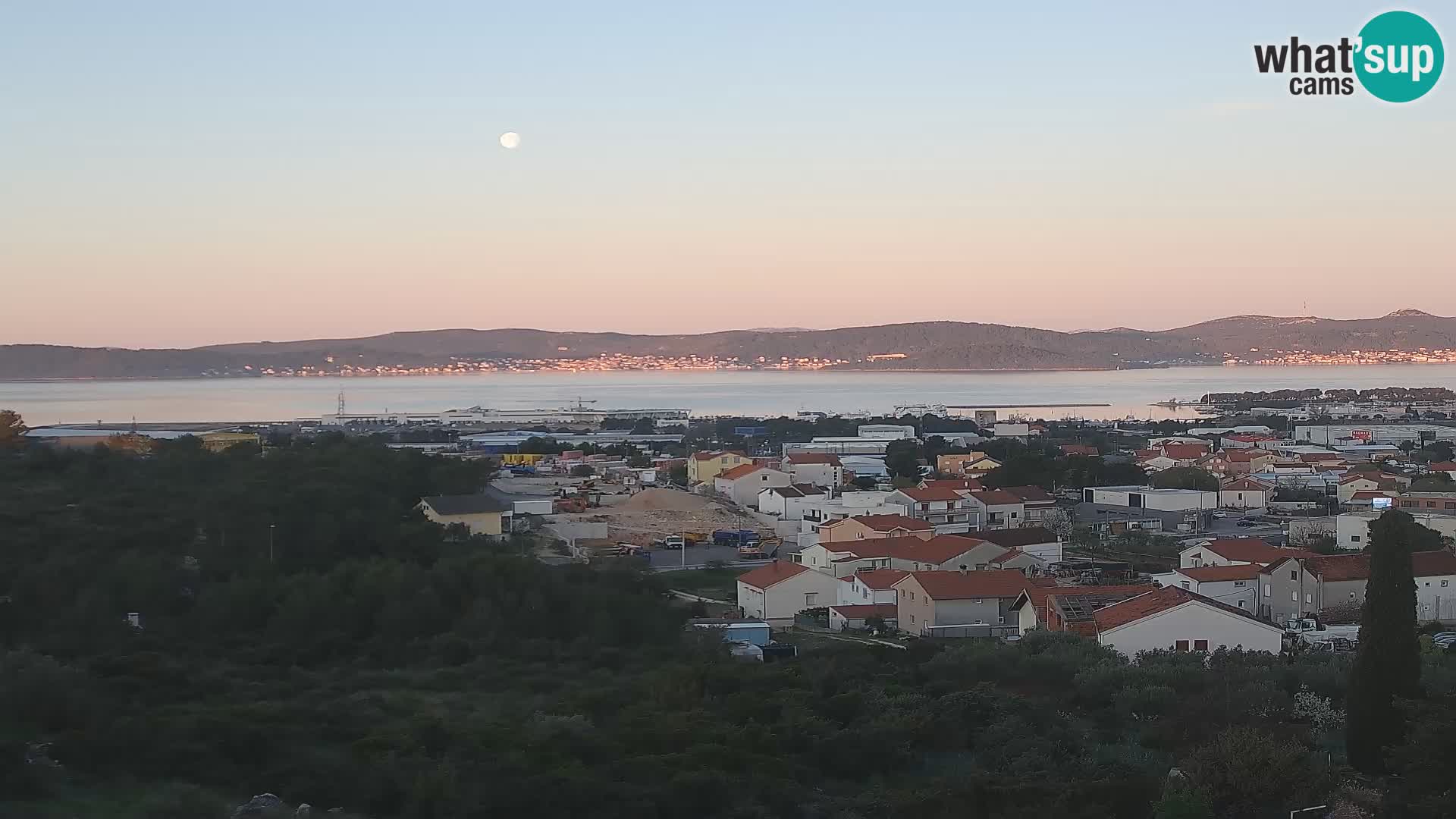 Zadar Port Gazenica Webcam Panorama, Zadar, Croatie