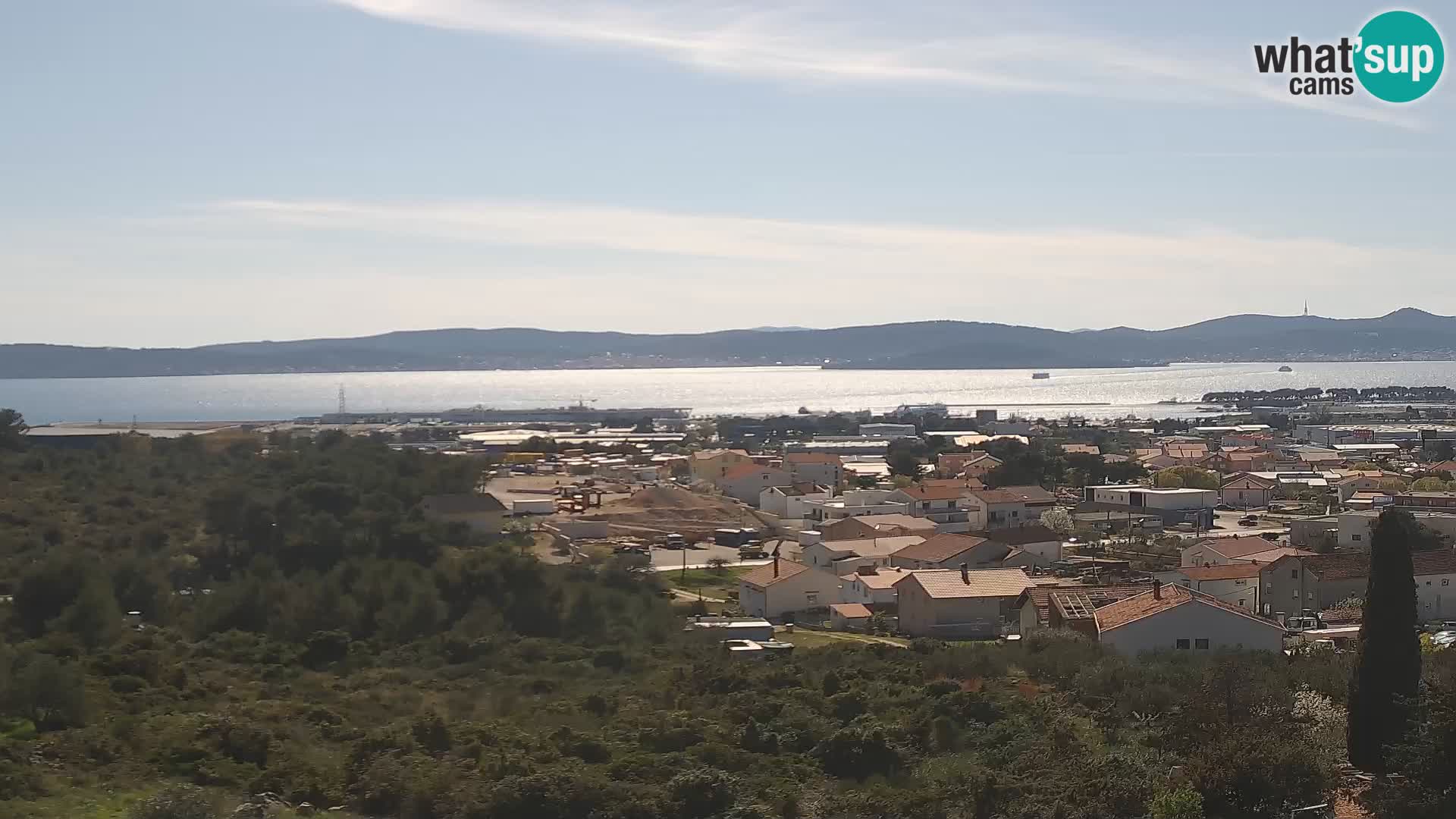 Zadar Port Gazenica Webcam Panorama, Zadar, Croatie