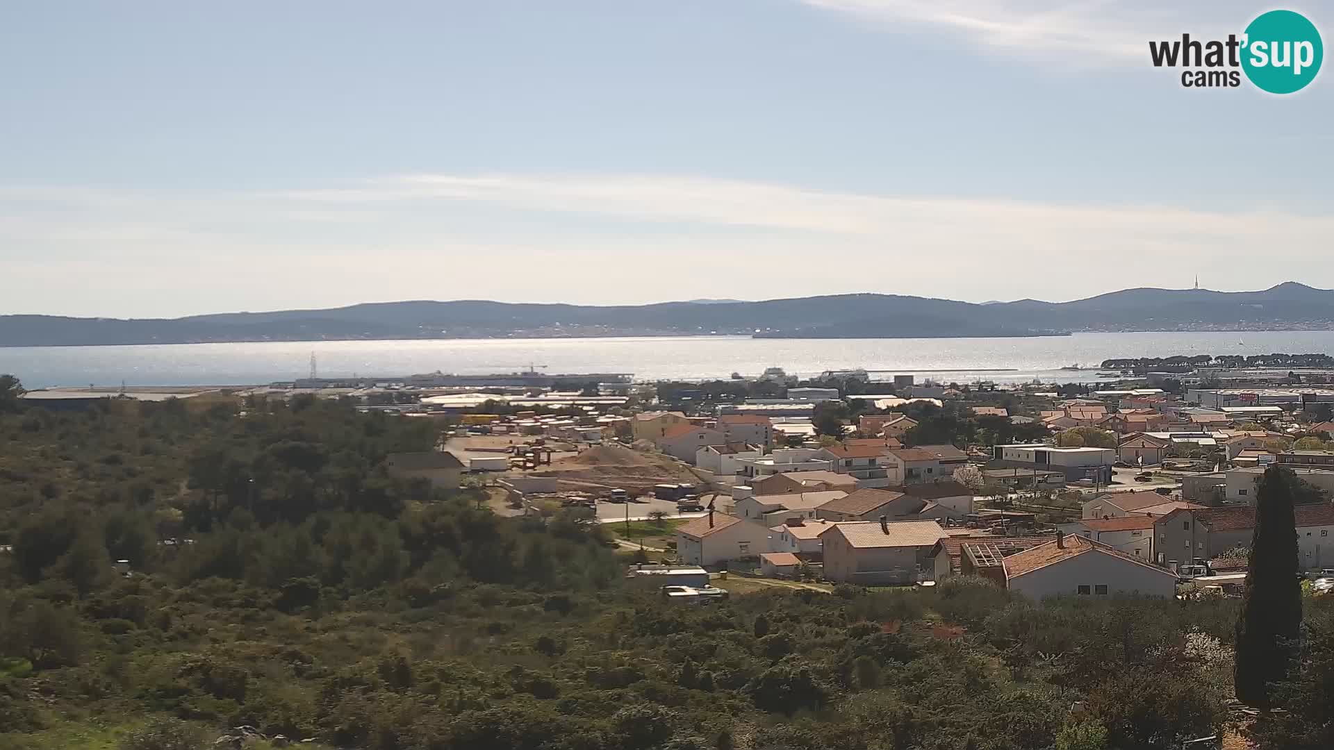 Panoramska web kamera Luke Gaženica u Zadru, Hrvatska