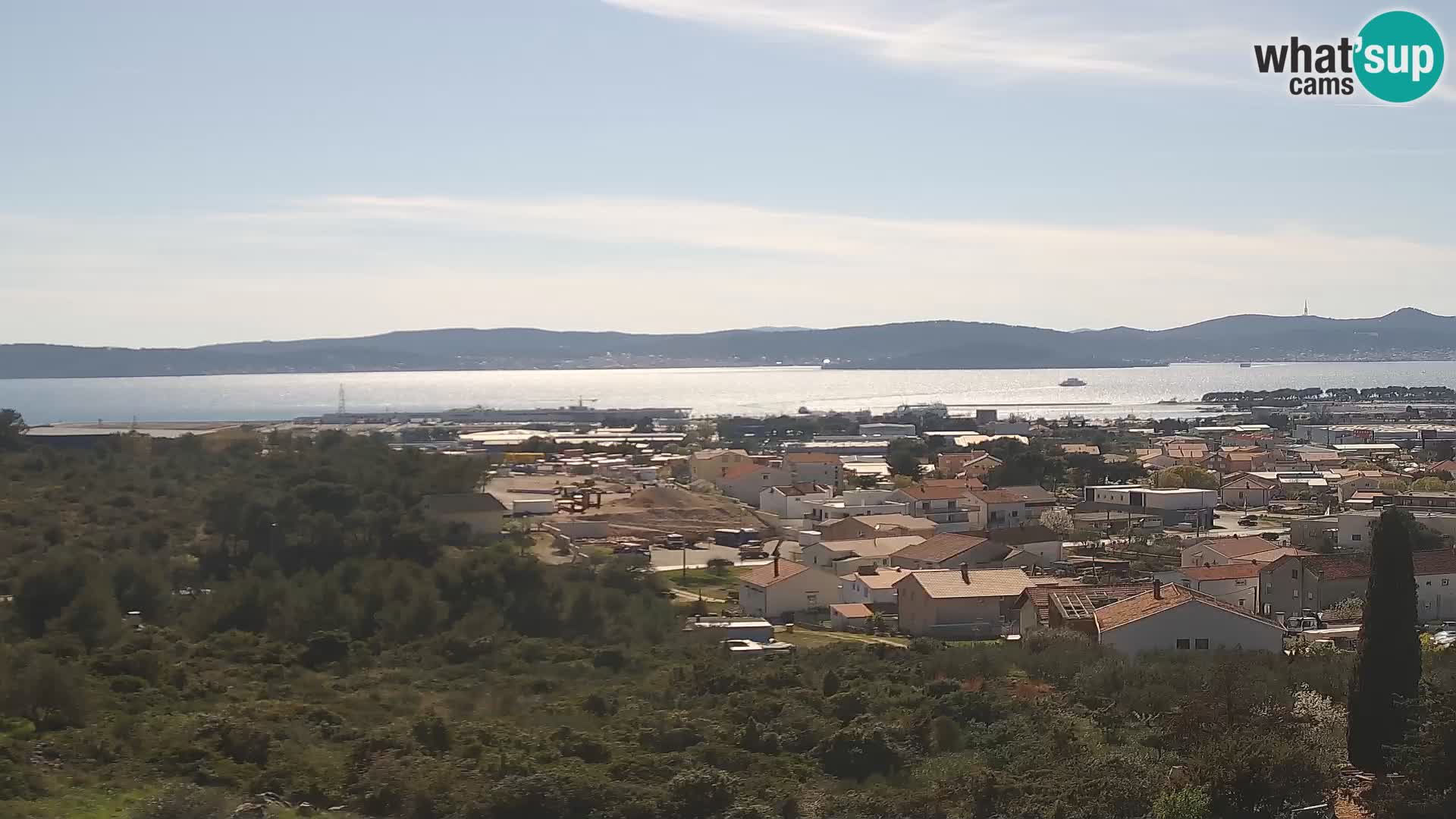 Zadar Port Gazenica Webcam Panorama, Zadar, Croatie