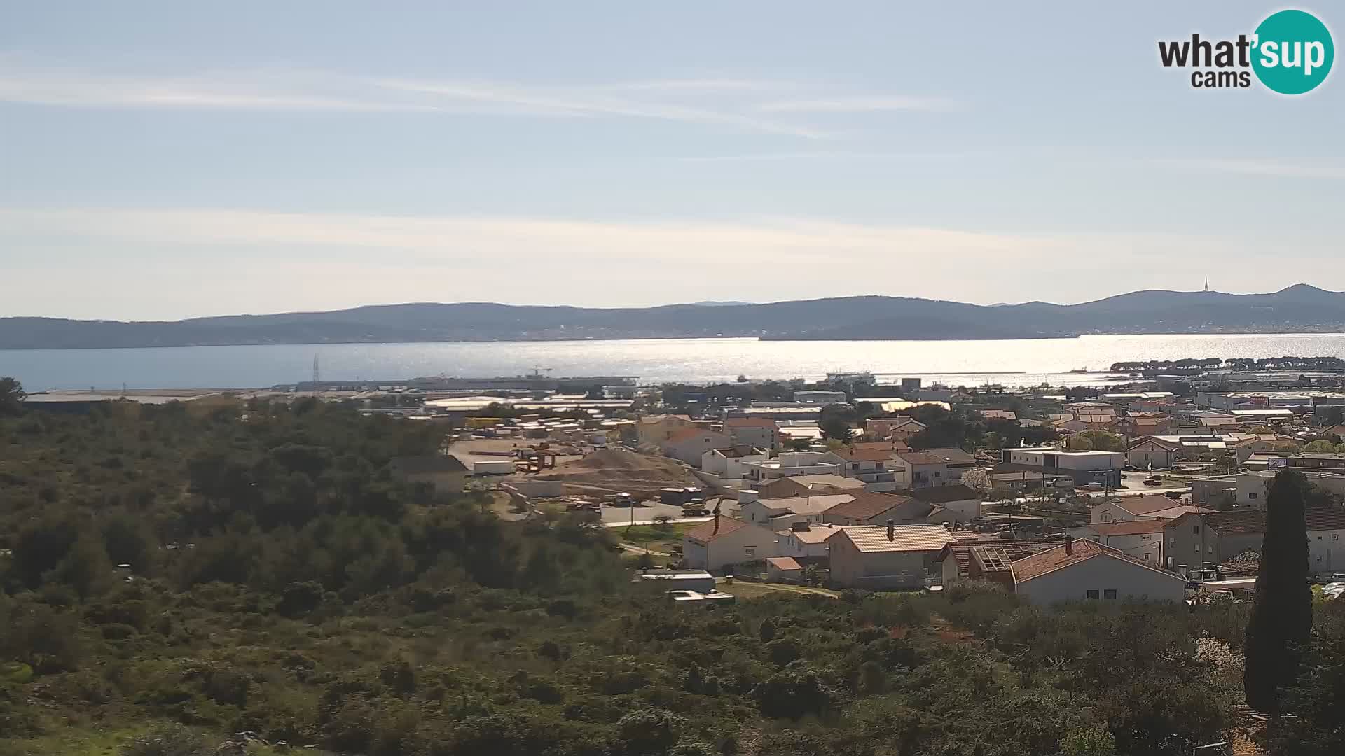 Panorama de la Webcam del Puerto Gazenica de Zadar, Zadar, Croacia