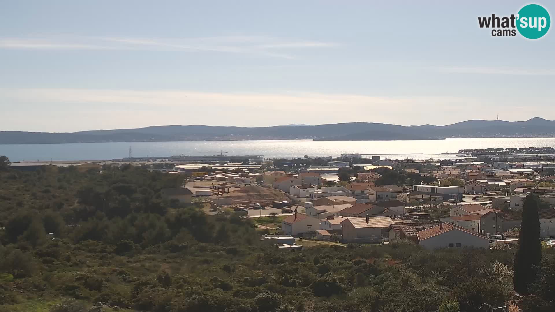 Zadar Port Gazenica Webcam Panorama, Zadar, Kroatien