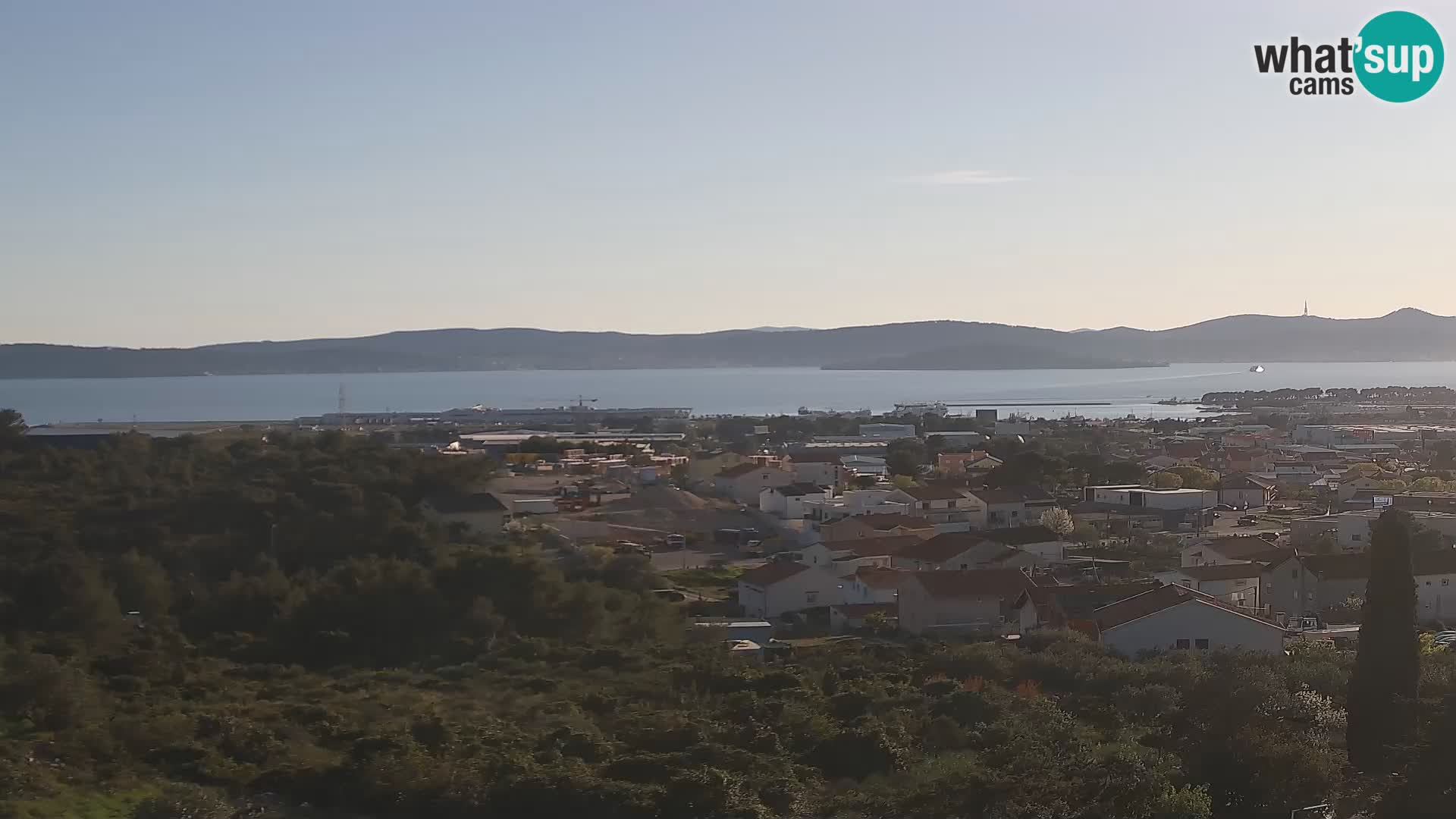 Zadar Port Gazenica Webcam Panorama, Zadar, Croatia