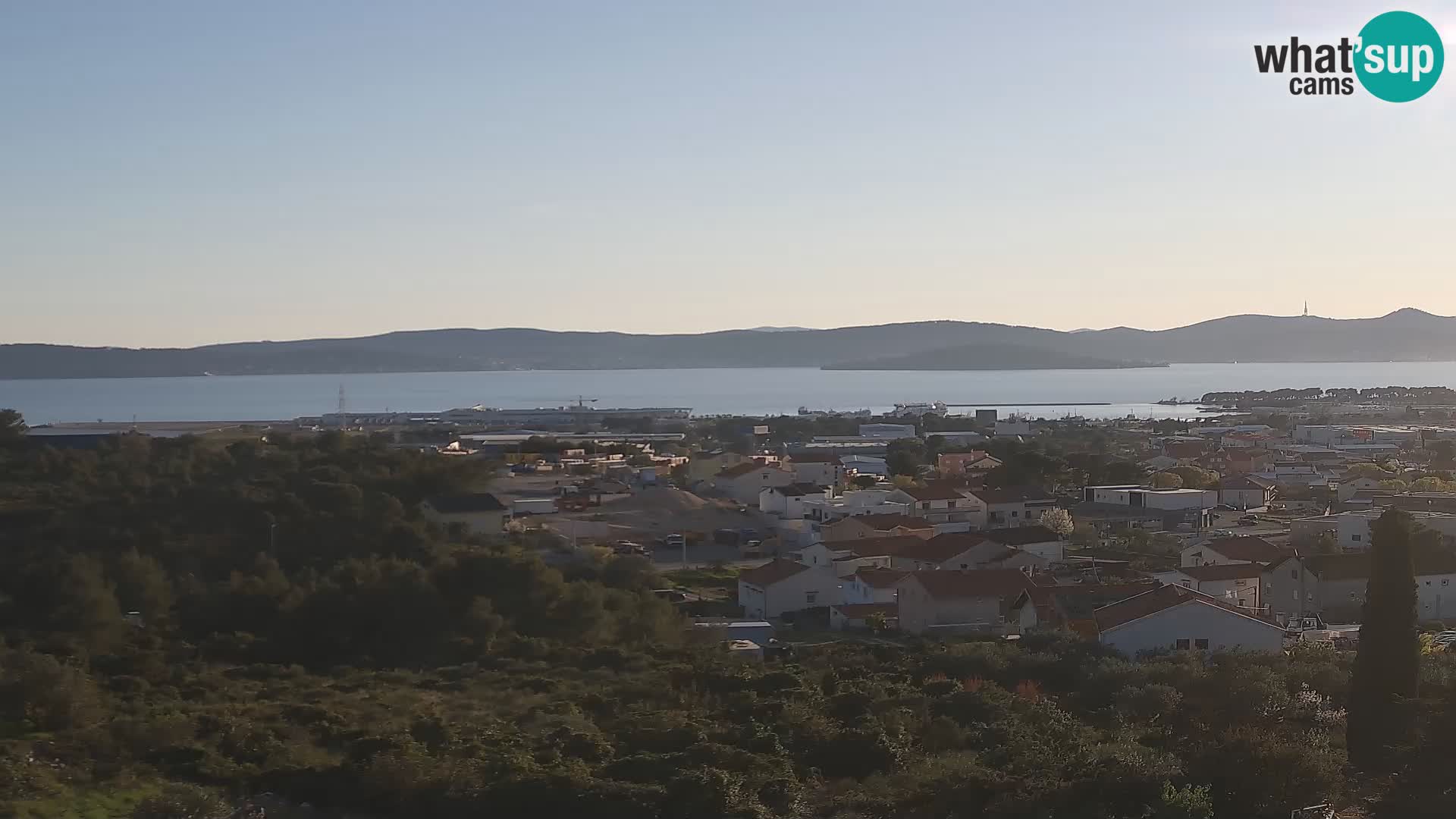 Zadar Port Gazenica Webcam Panorama, Zadar, Croatie