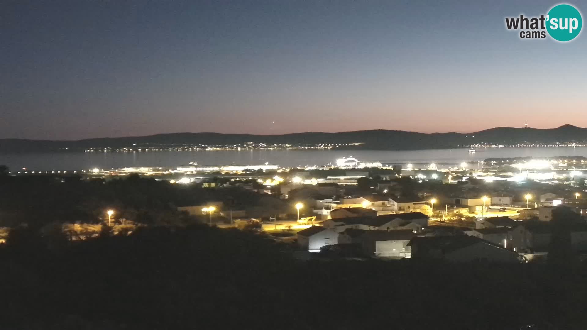 Zadar Port Gazenica Webcam Panorama, Zadar, Croatia