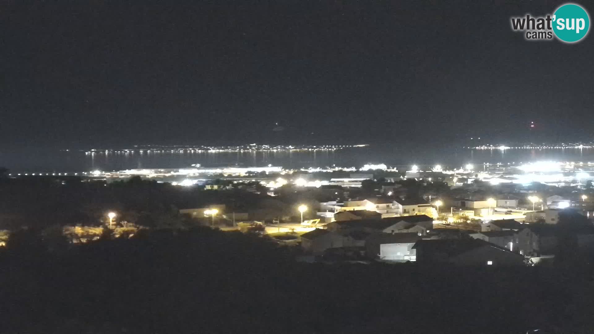 Panorama de la Webcam del Puerto Gazenica de Zadar, Zadar, Croacia