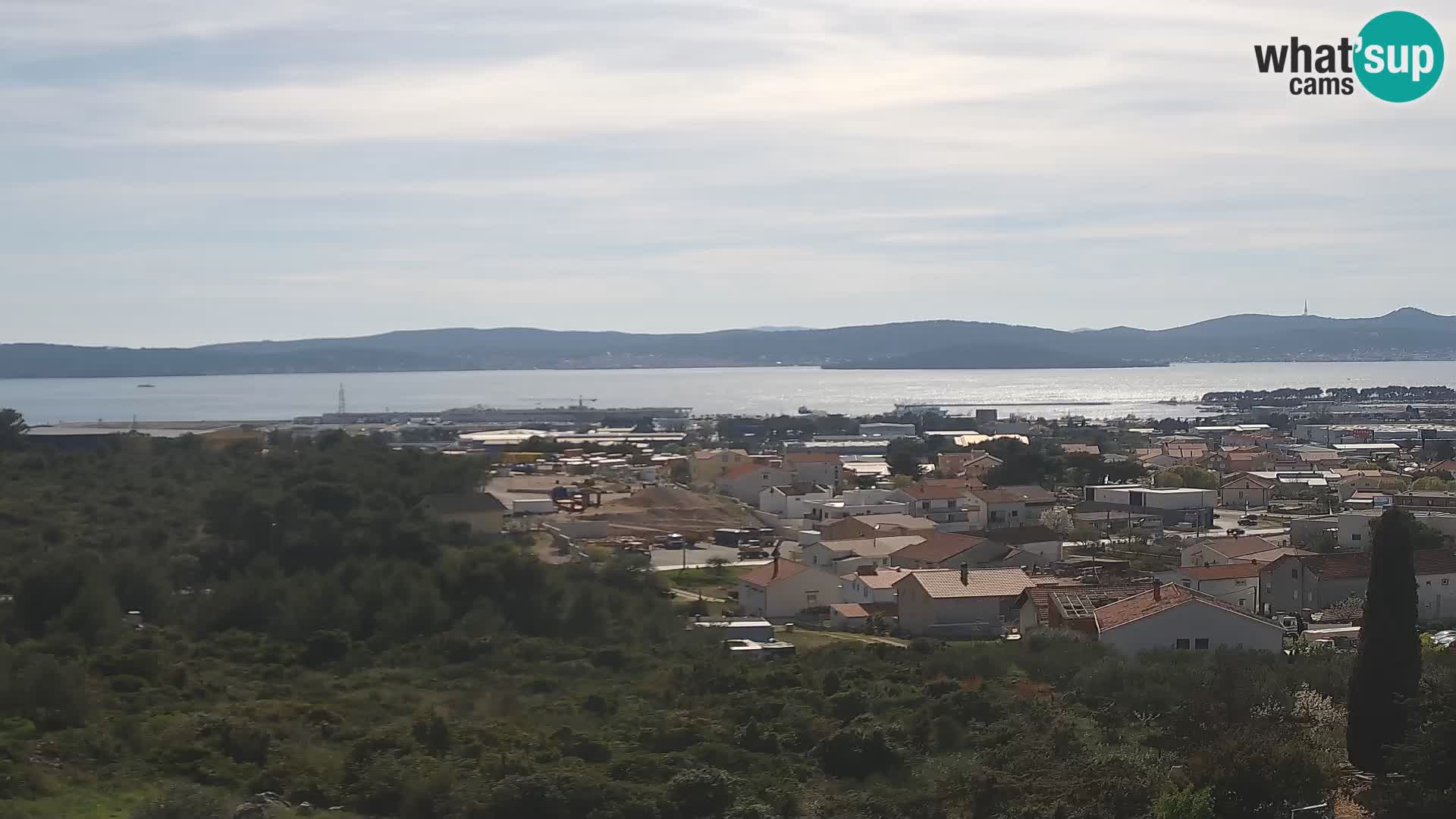 Panoramska web kamera Luke Gaženica u Zadru, Hrvatska