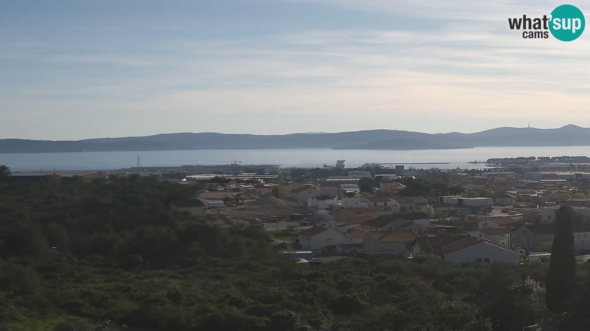 Panoramska web kamera Luke Gaženica u Zadru, Hrvatska