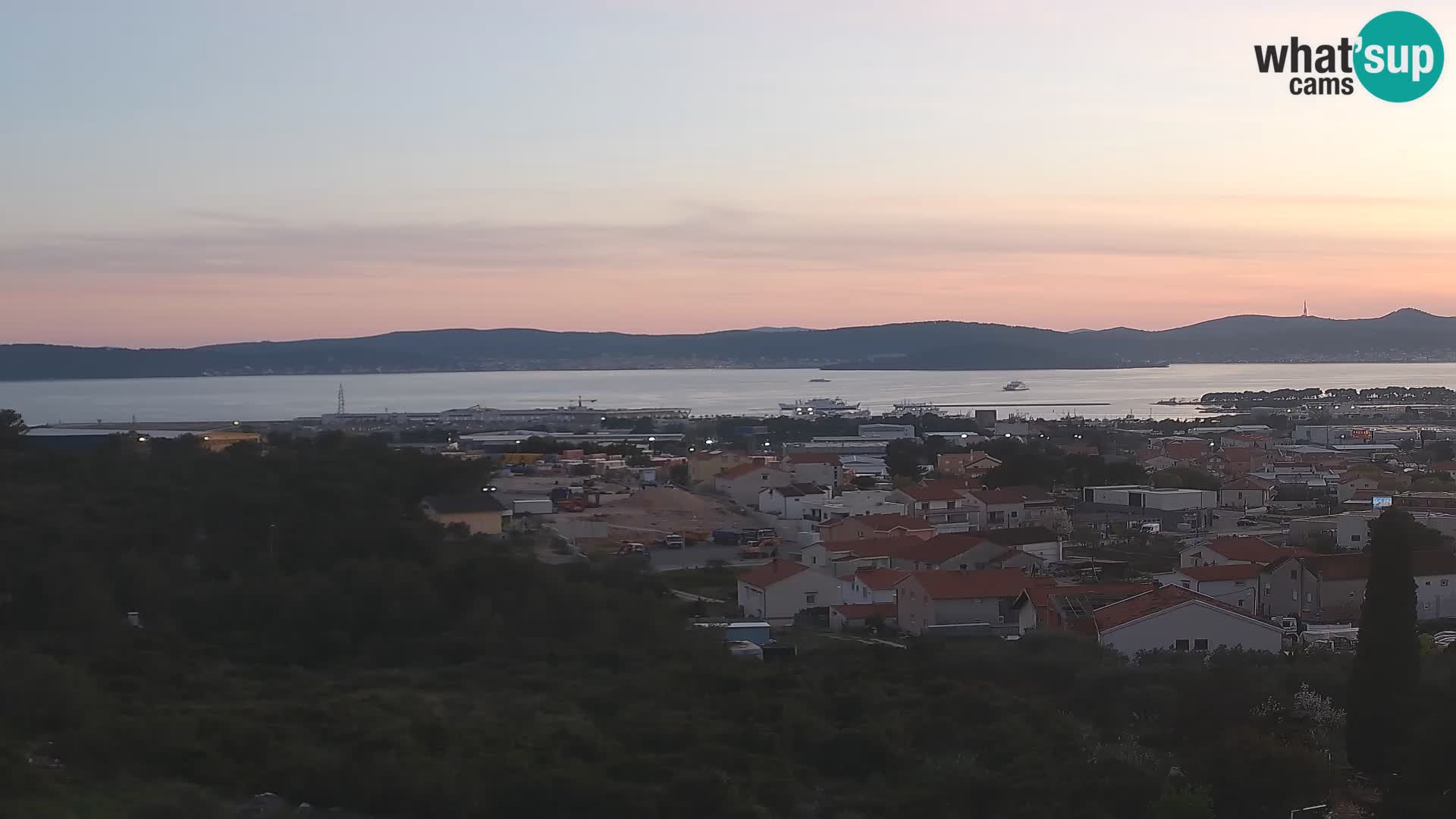 Zadar Port Gazenica Webcam Panorama, Zadar, Croatie