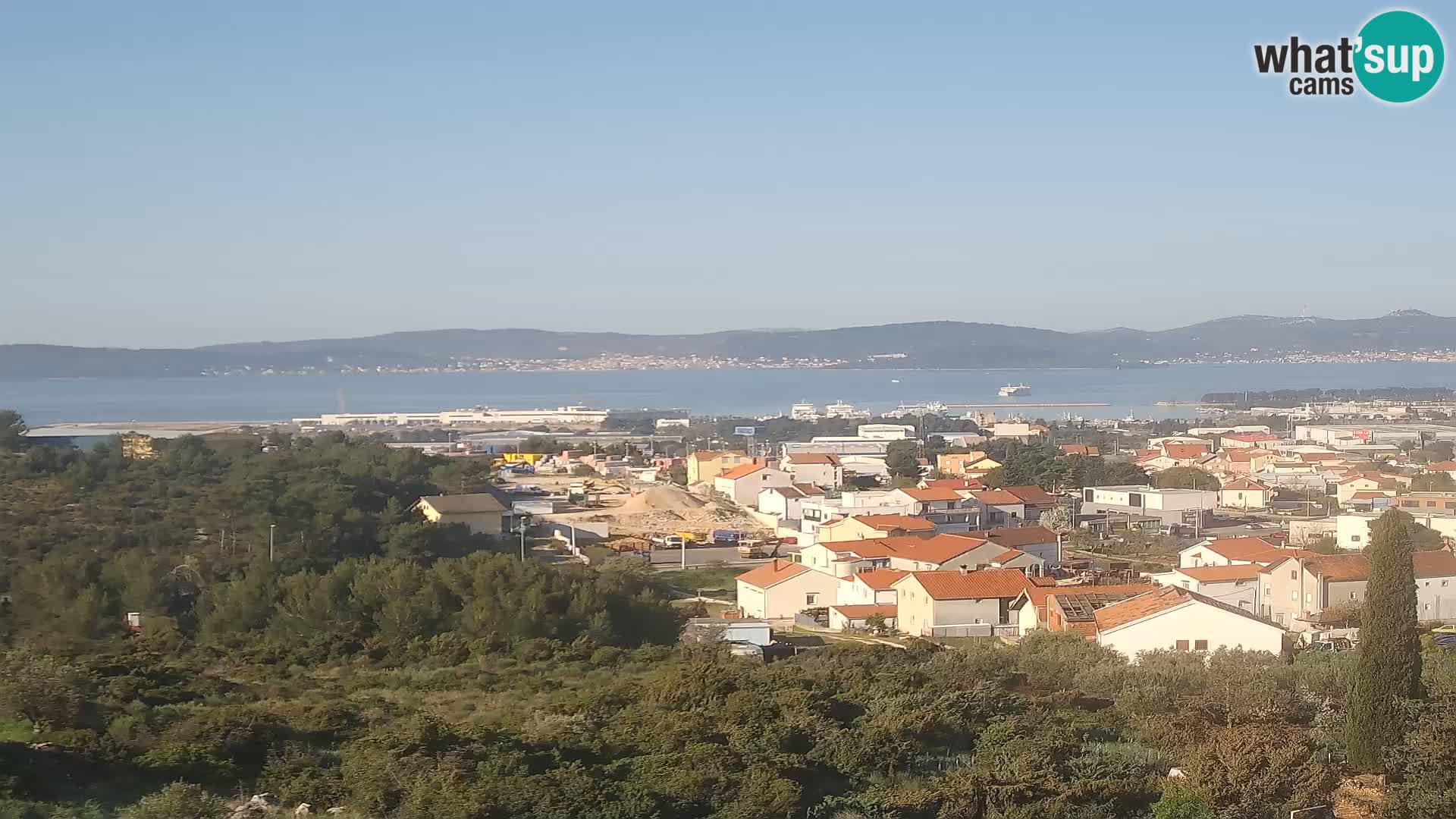 Zadar Port Gazenica Webcam Panorama, Zadar, Croatia