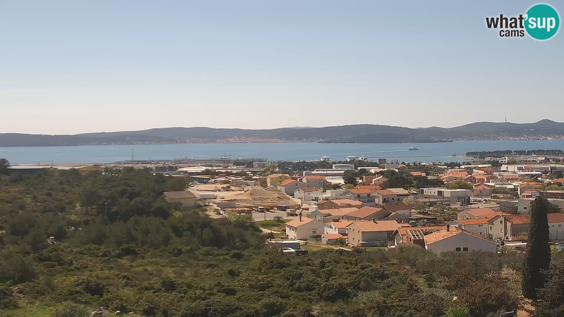 Zadar Port Gazenica Webcam Panorama, Zadar, Croatia