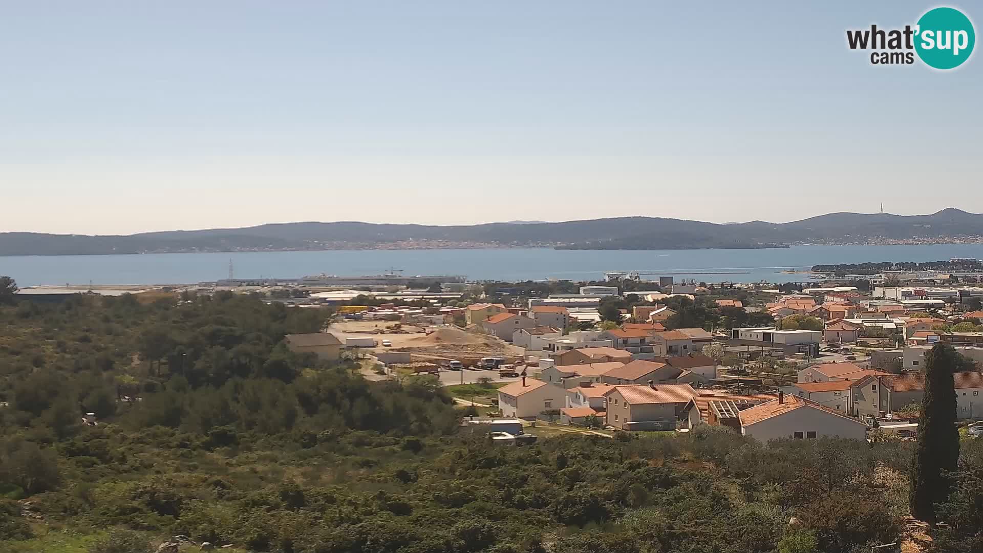 Zadar Port Gazenica Webcam Panorama, Zadar, Croatia