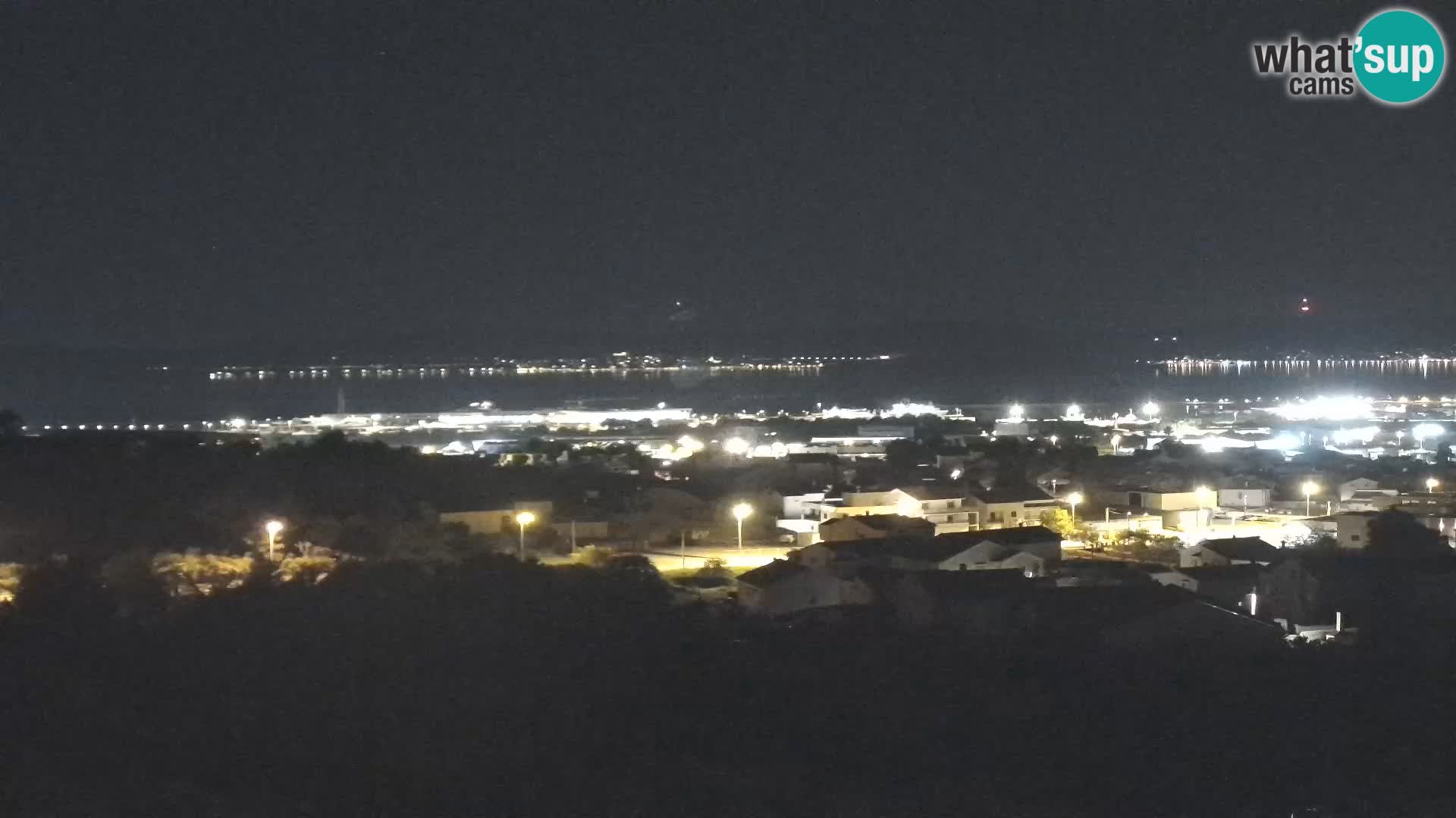Panorama de la Webcam del Puerto Gazenica de Zadar, Zadar, Croacia
