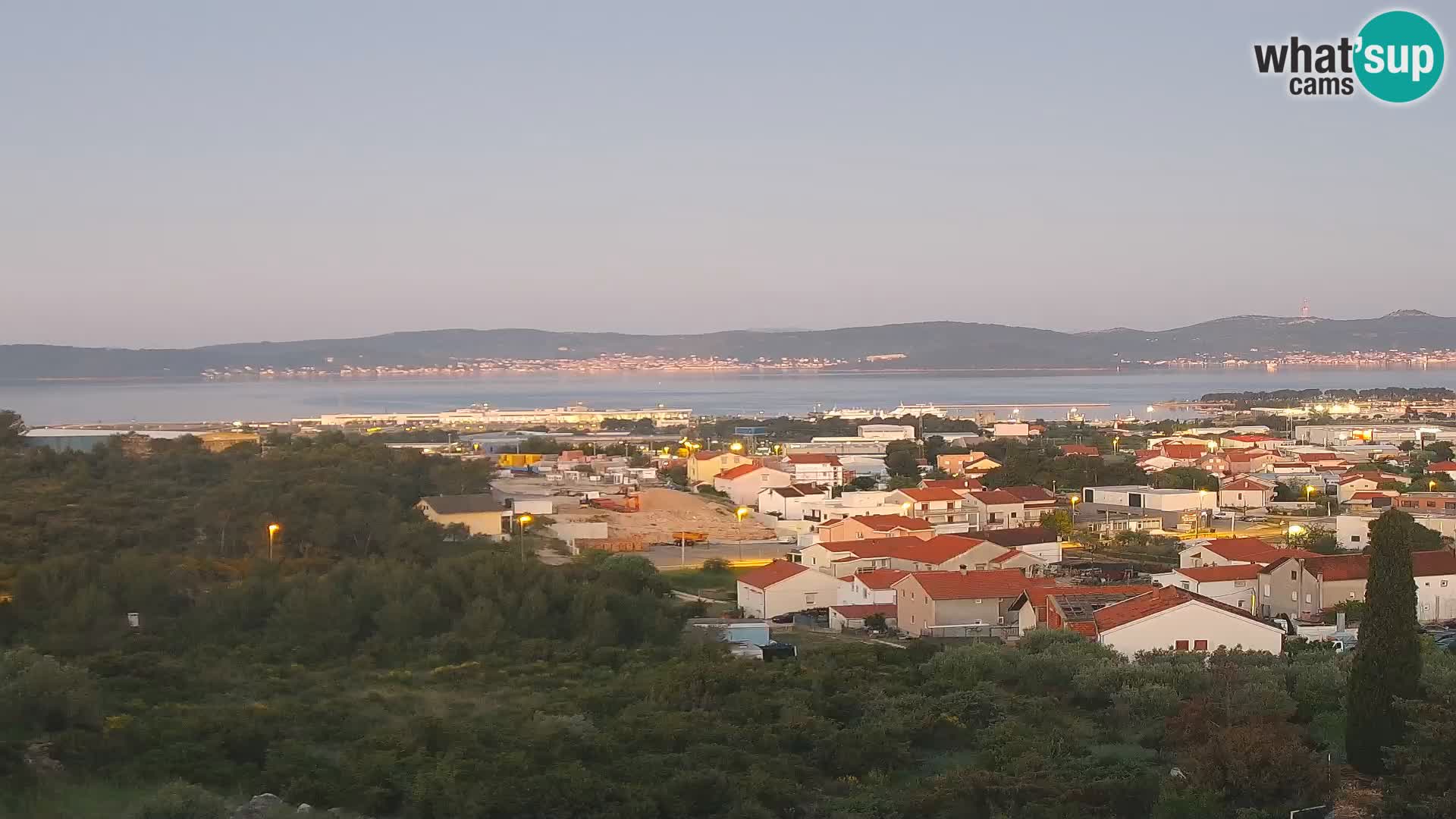 Panoramska web kamera Luke Gaženica u Zadru, Hrvatska