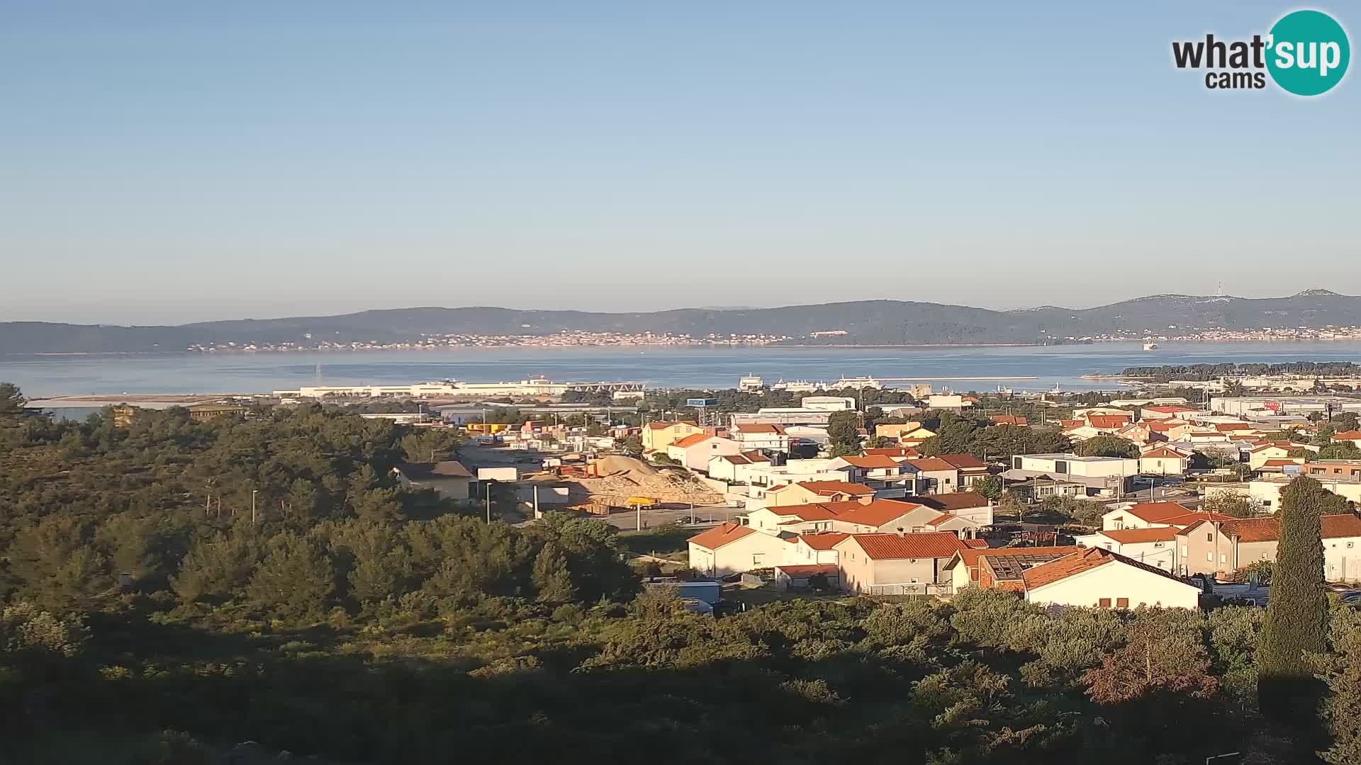 Zadar Port Gazenica Webcam Panorama, Zadar, Croatie