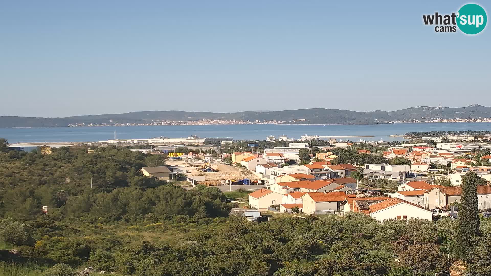 Zadar Port Gazenica Webcam Panorama, Zadar, Kroatien