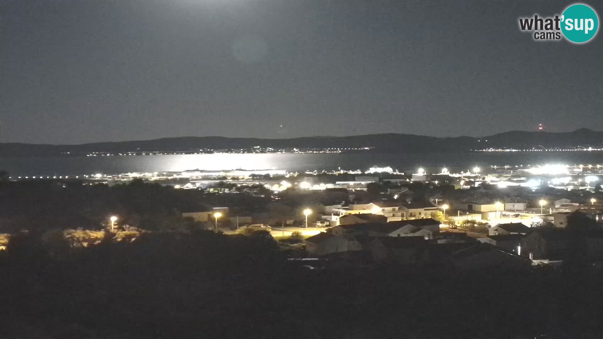 Zadar Port Gazenica Webcam Panorama, Zadar, Kroatien