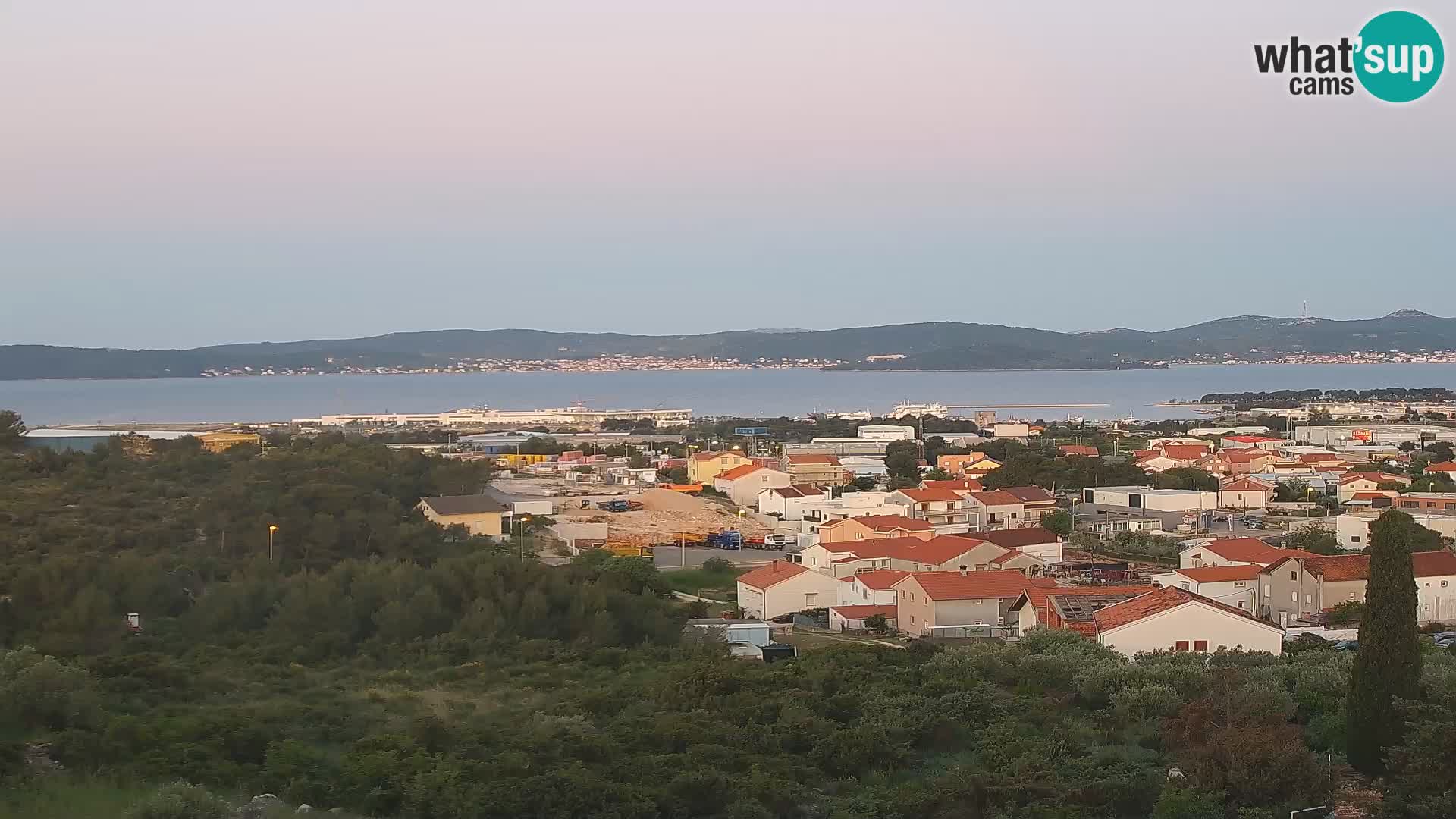 Zadar Port Gazenica Webcam Panorama, Zadar, Croatia