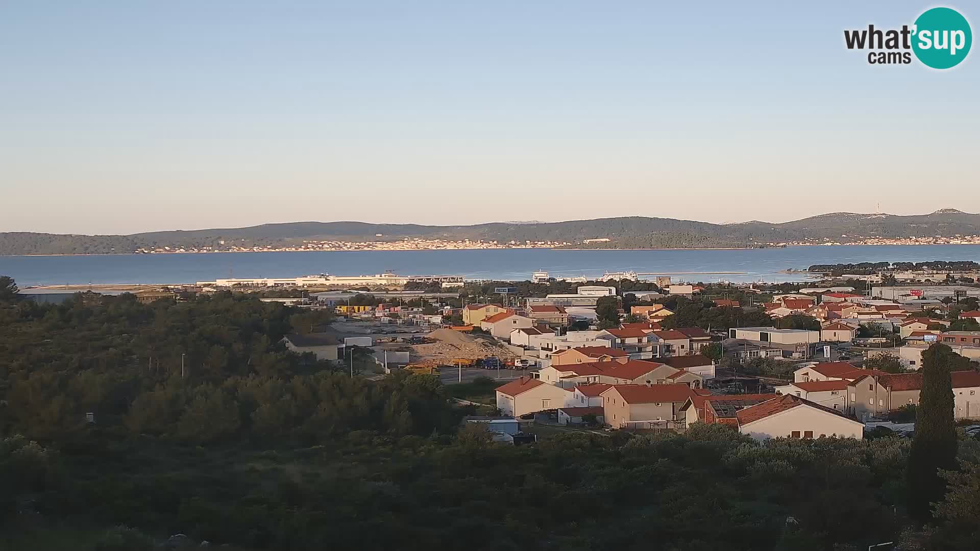 Zadar Port Gazenica Webcam Panorama, Zadar, Croatia