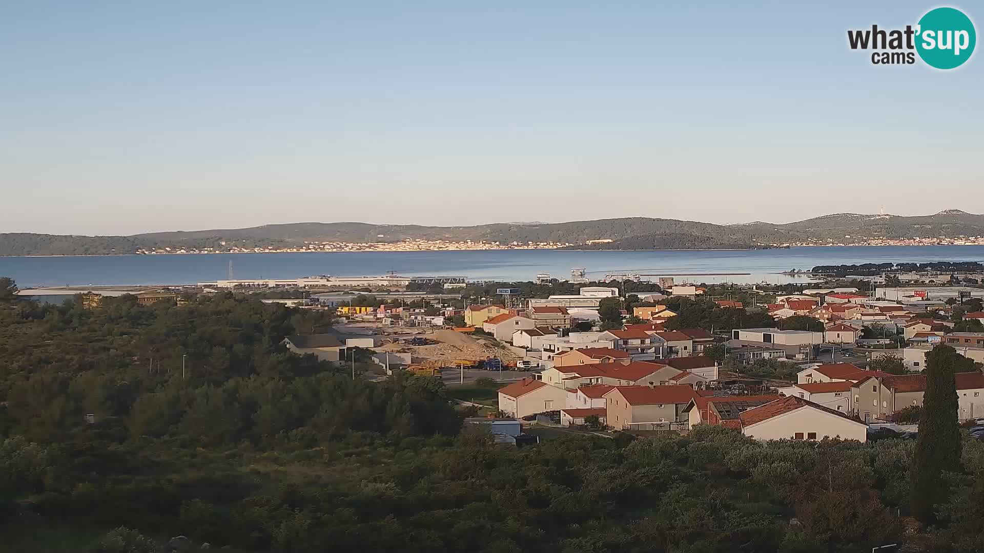 Zadar Pristanišče Gazenica s panoramsko spletno kamero, Zadar, Hrvaška