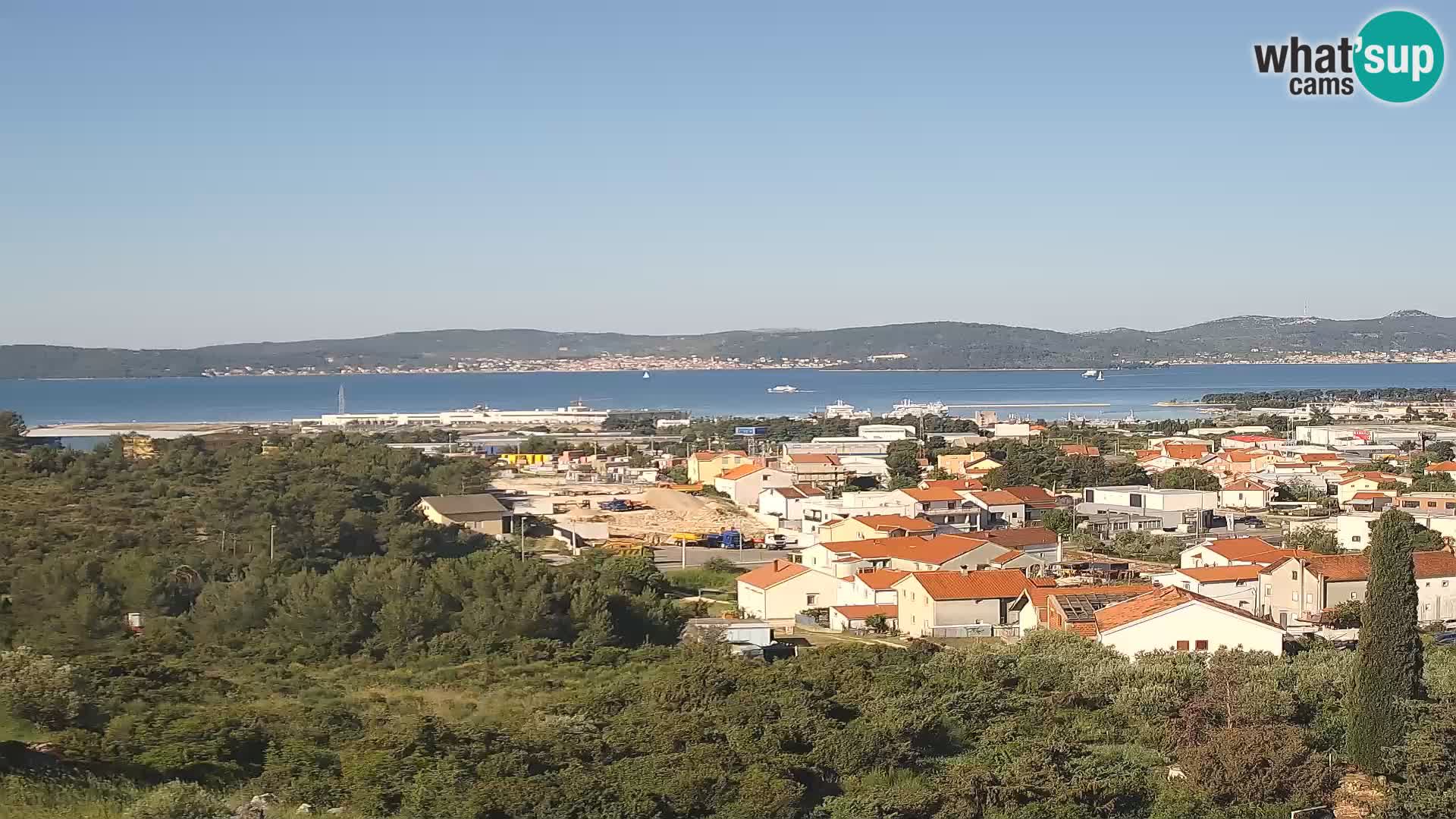 Zadar Port Gazenica Webcam Panorama, Zadar, Croatia