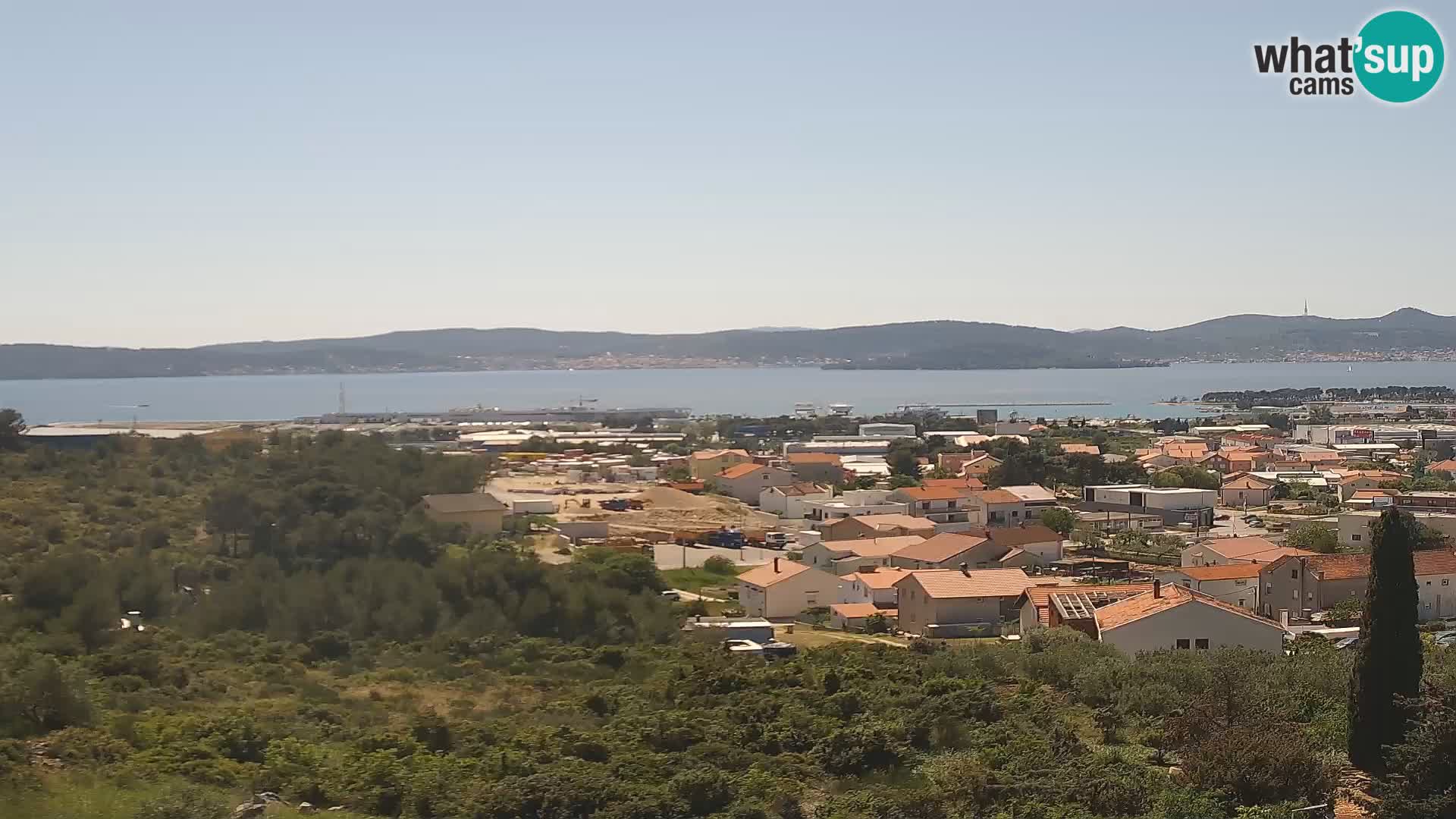 Zadar Port Gazenica Webcam Panorama, Zadar, Croatie