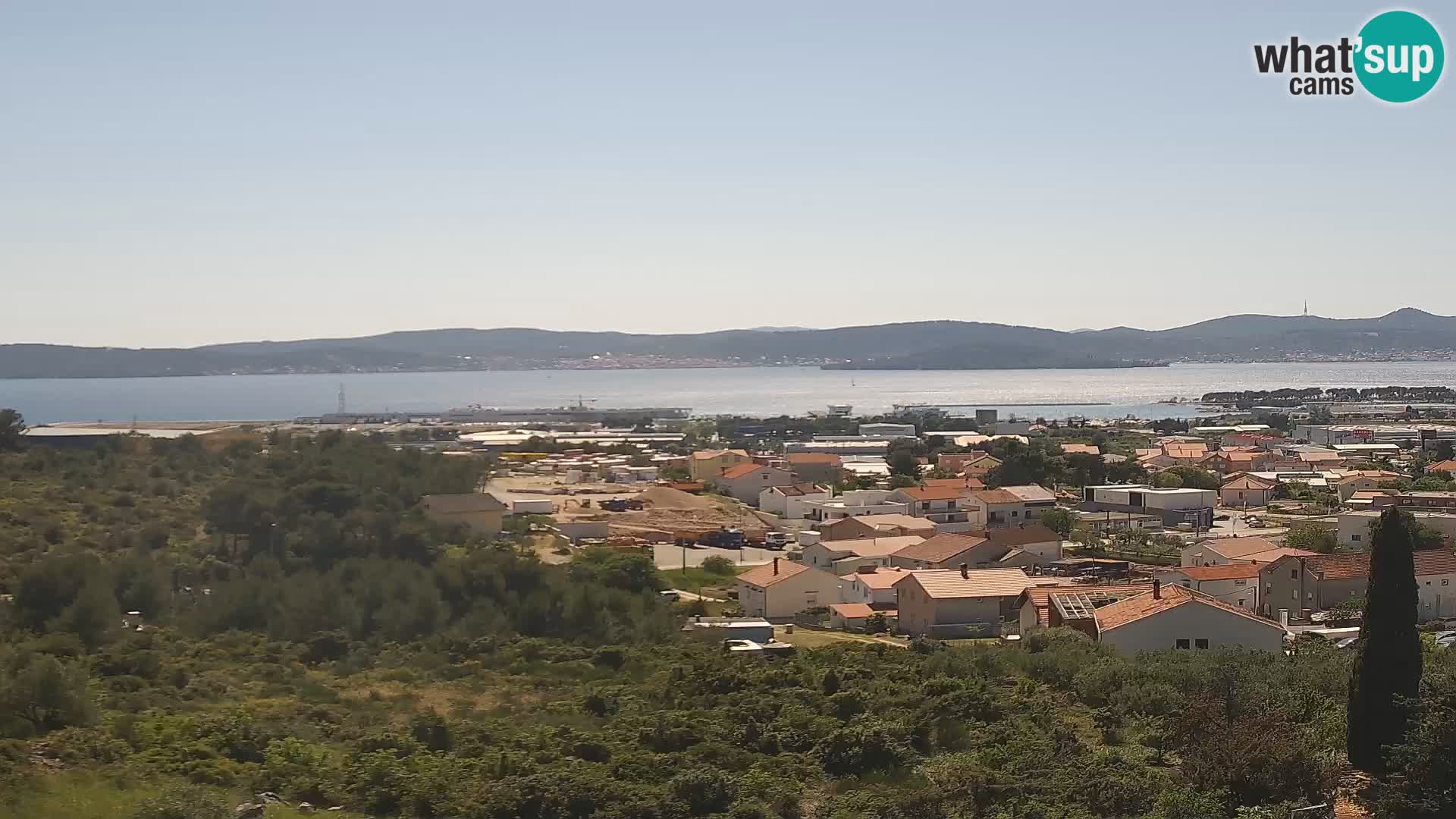 Zadar Port Gazenica Webcam Panorama, Zadar, Croatie