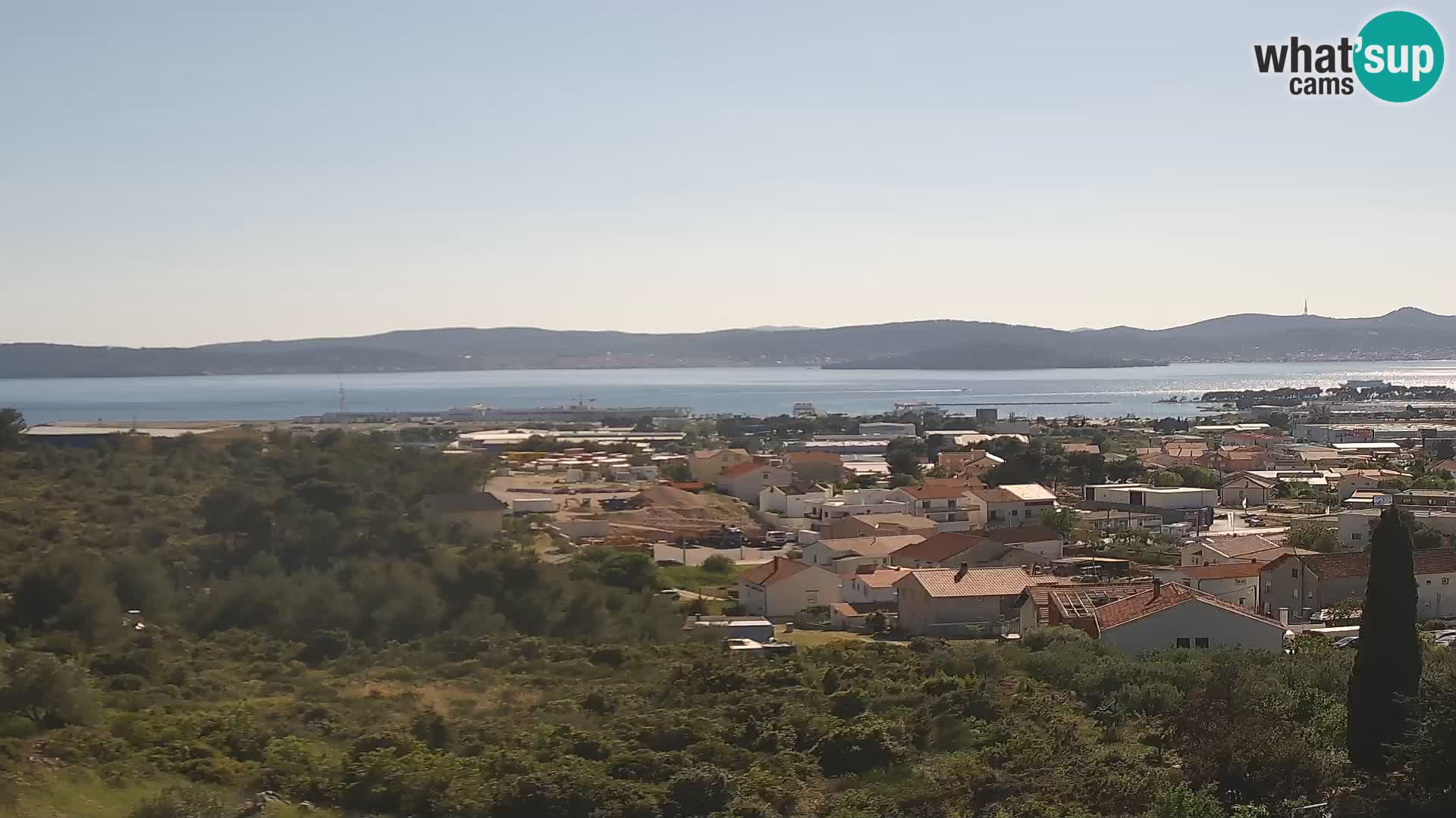 Zadar Port Gazenica Webcam Panorama, Zadar, Kroatien