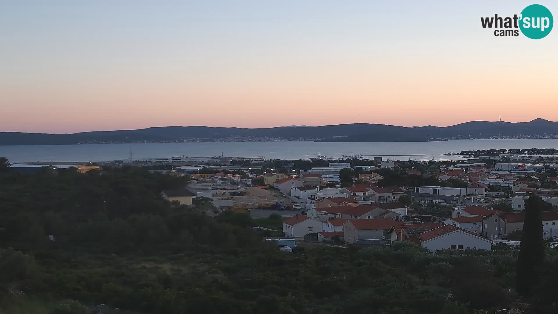 Zadar Port Gazenica Webcam Panorama, Zadar, Croatie