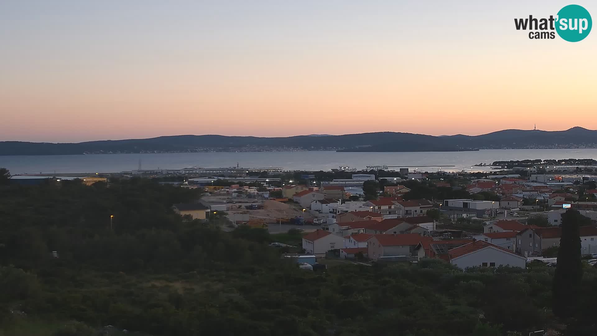 Zadar Port Gazenica Webcam Panorama, Zadar, Croatia