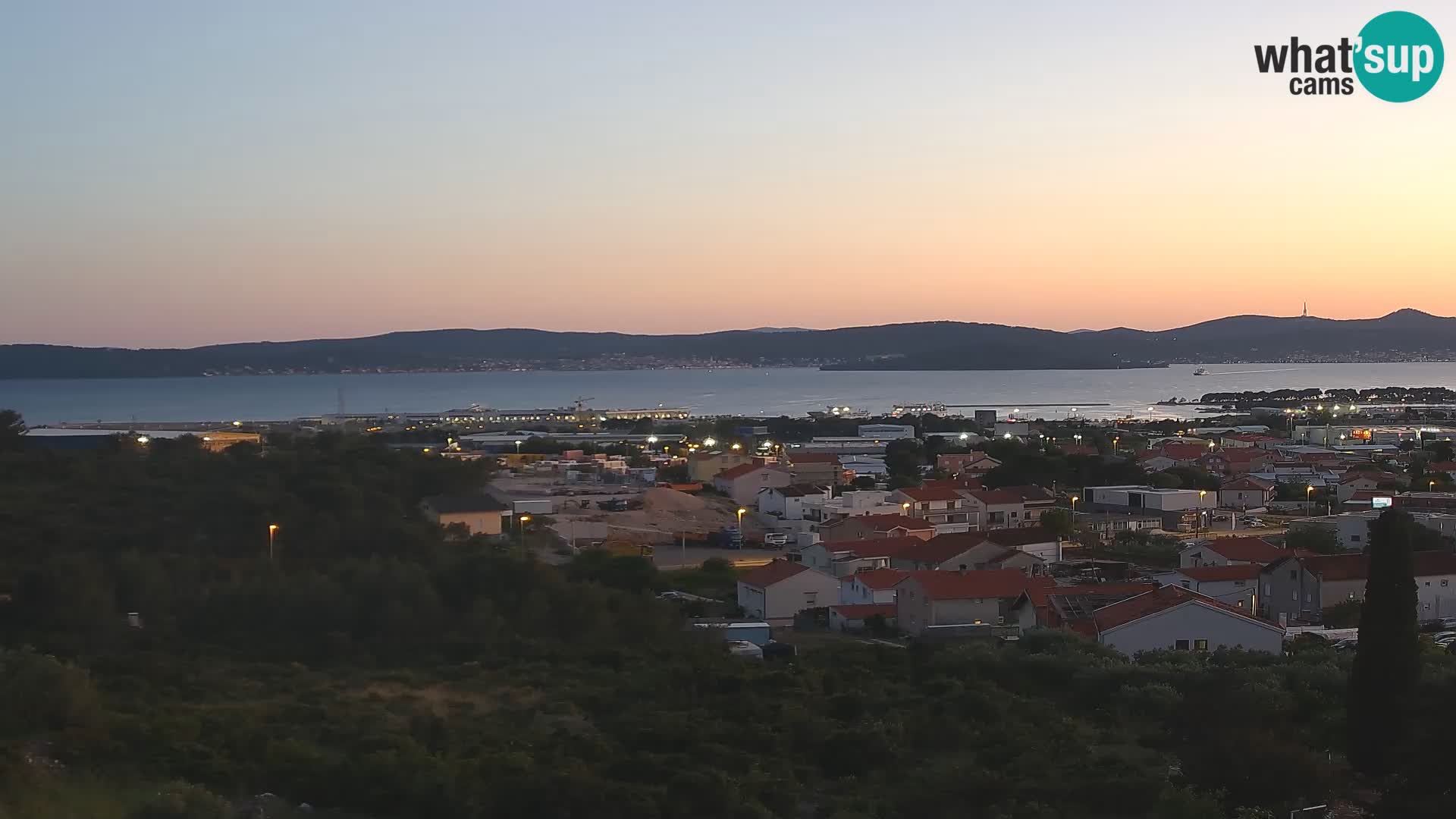 Zadar Port Gazenica Webcam Panorama, Zadar, Croatia