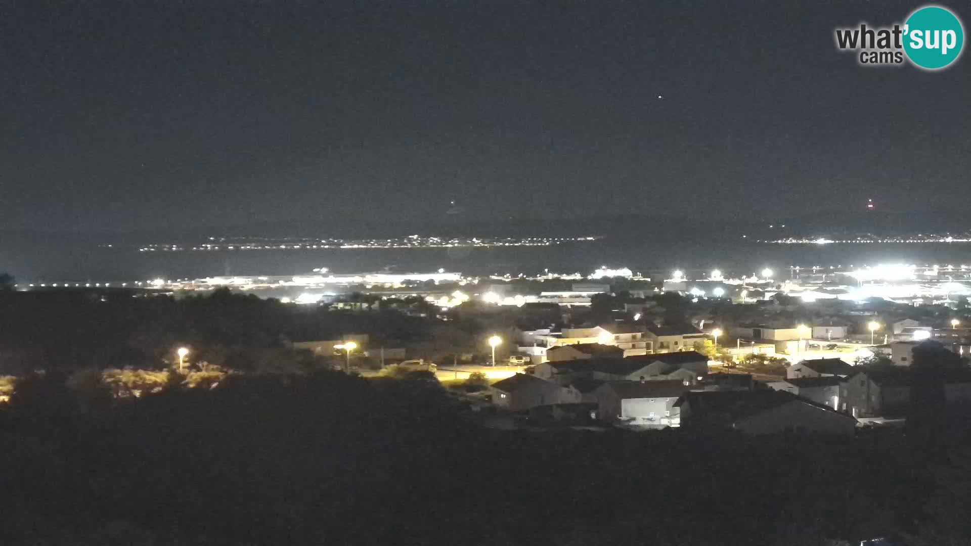 Panorama de la Webcam del Puerto Gazenica de Zadar, Zadar, Croacia