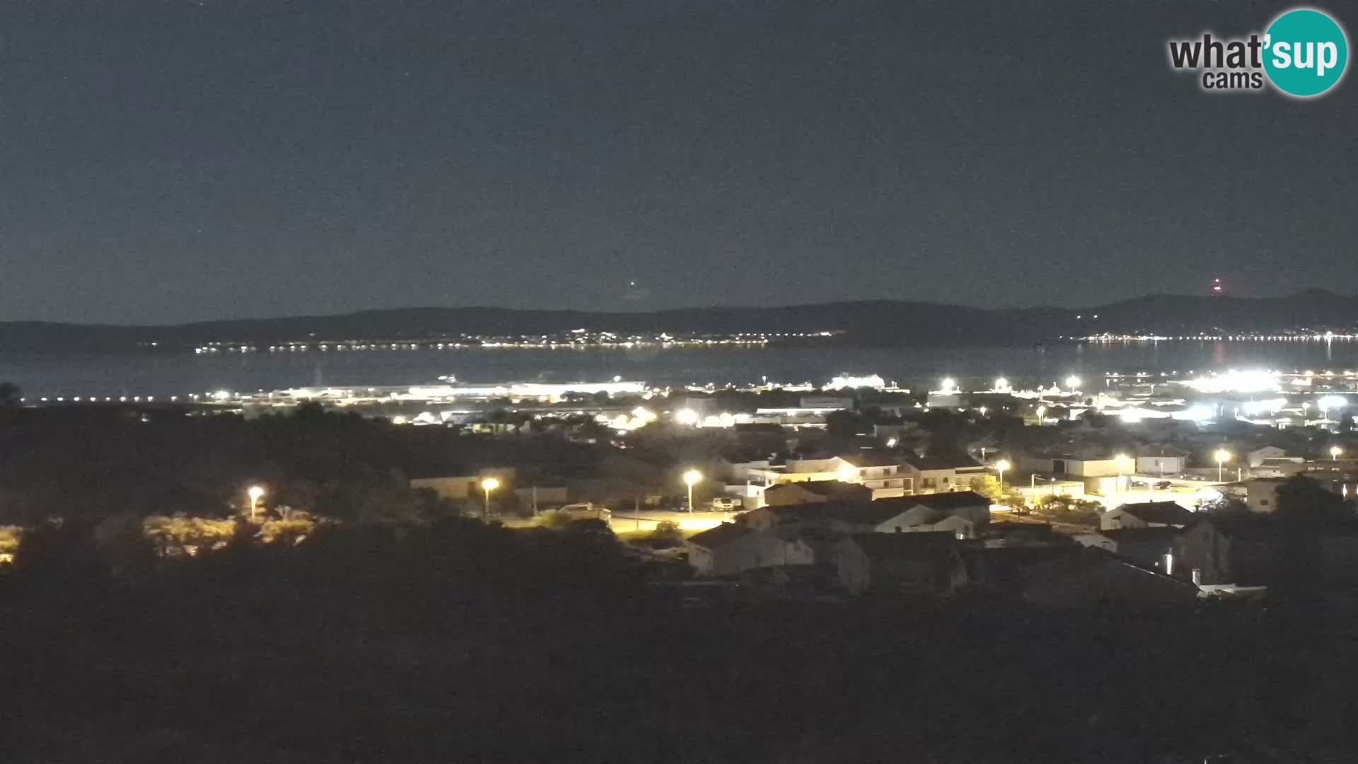 Panoramska web kamera Luke Gaženica u Zadru, Hrvatska