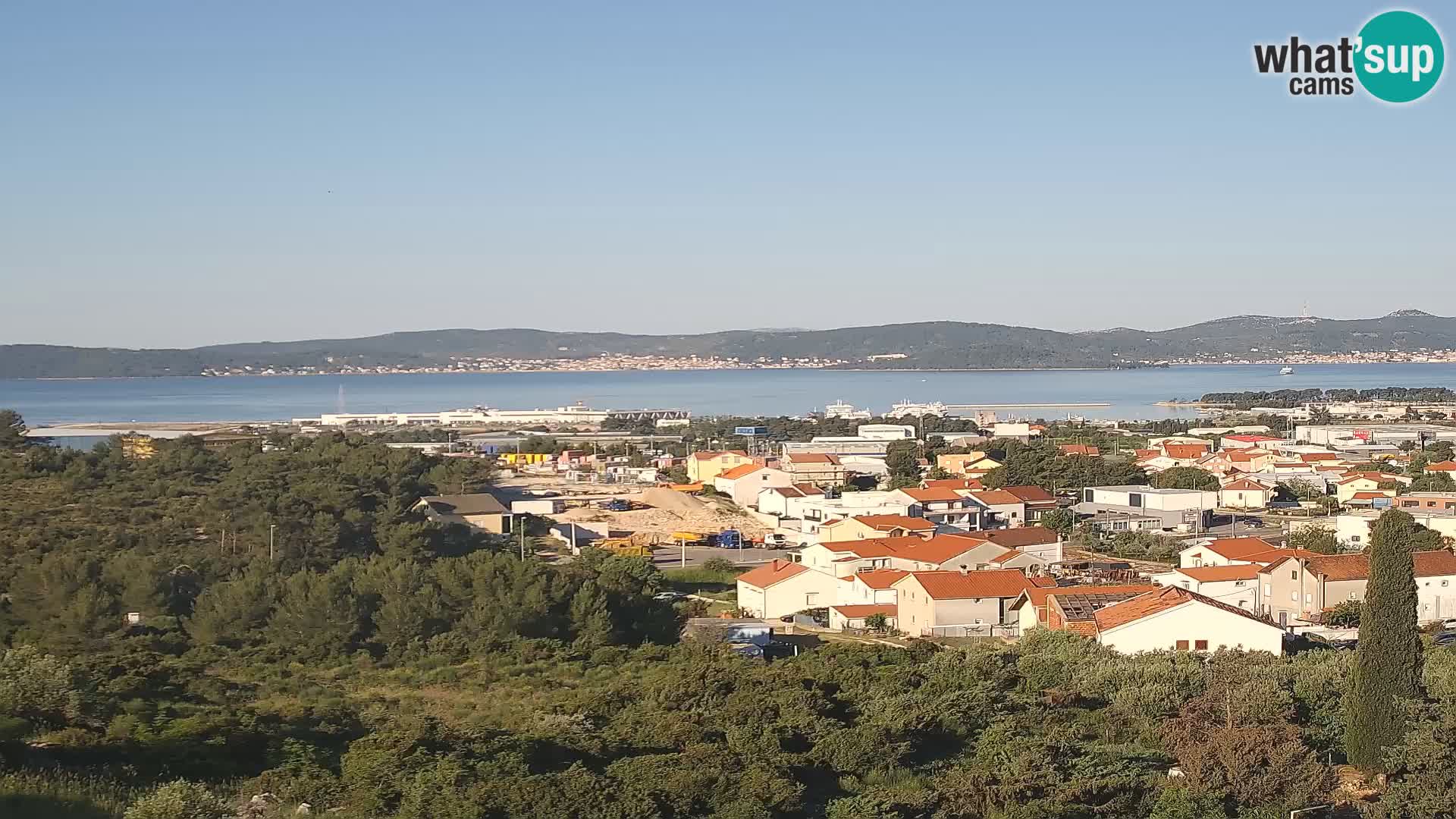 Zadar Port Gazenica Webcam Panorama, Zadar, Croatia