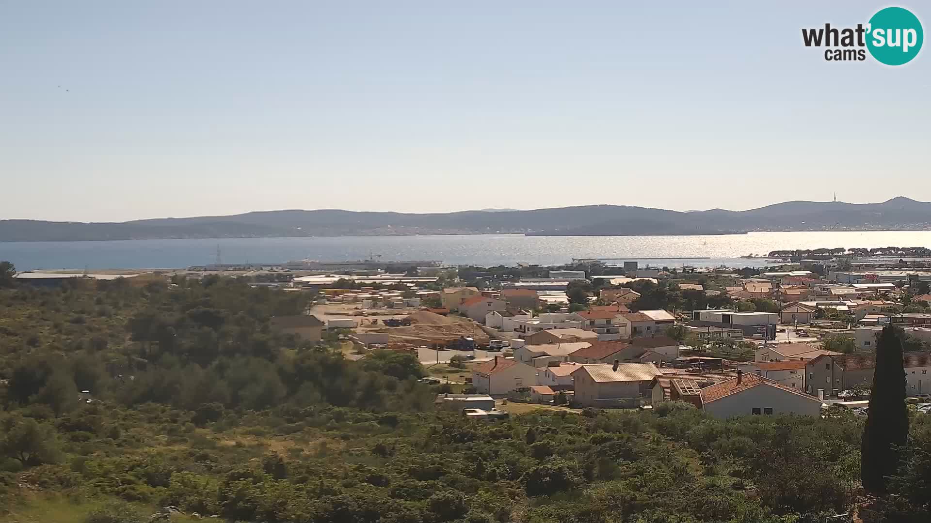 Zadar Port Gazenica Webcam Panorama, Zadar, Kroatien