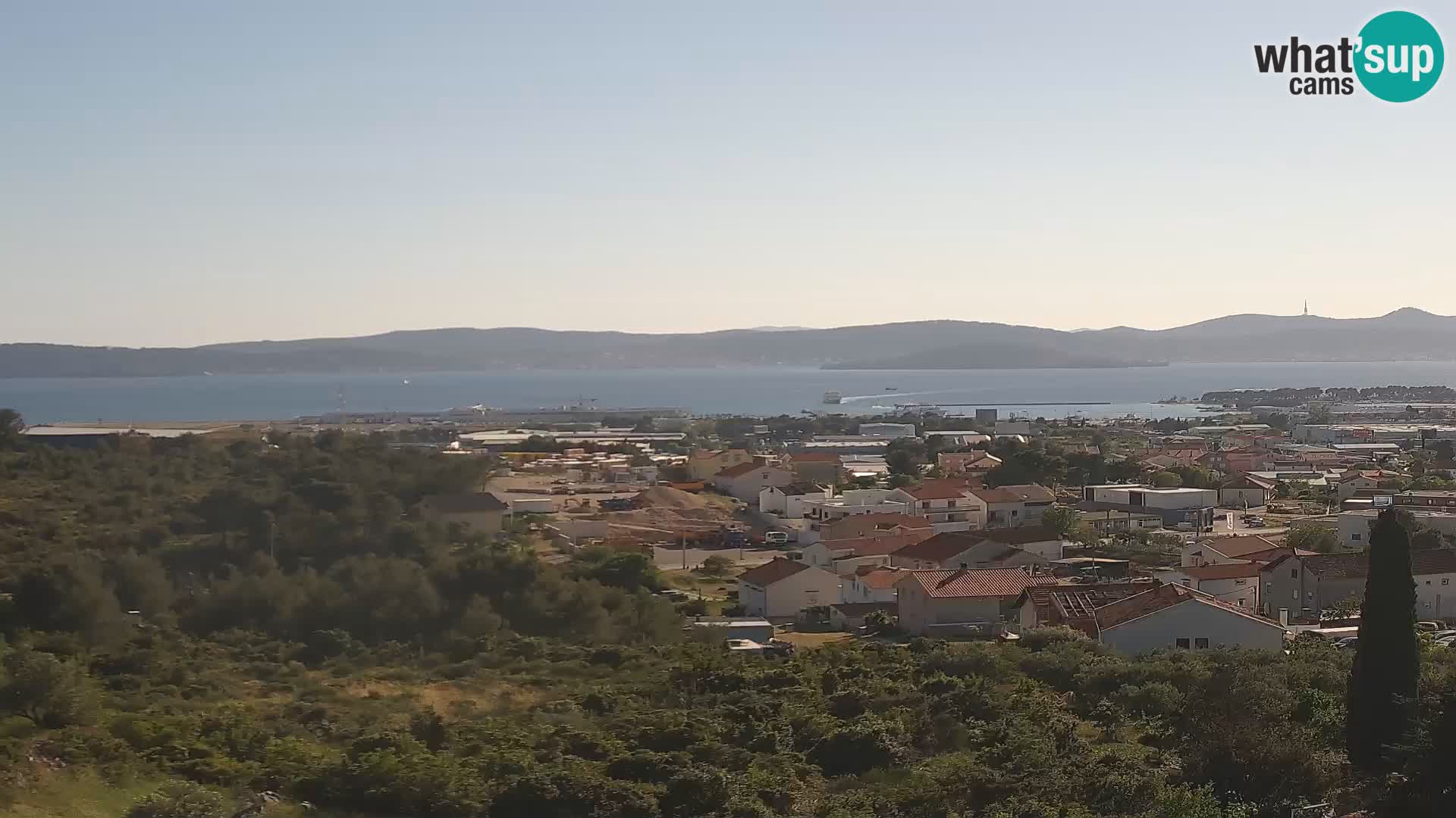Zadar Port Gazenica Webcam Panorama, Zadar, Kroatien